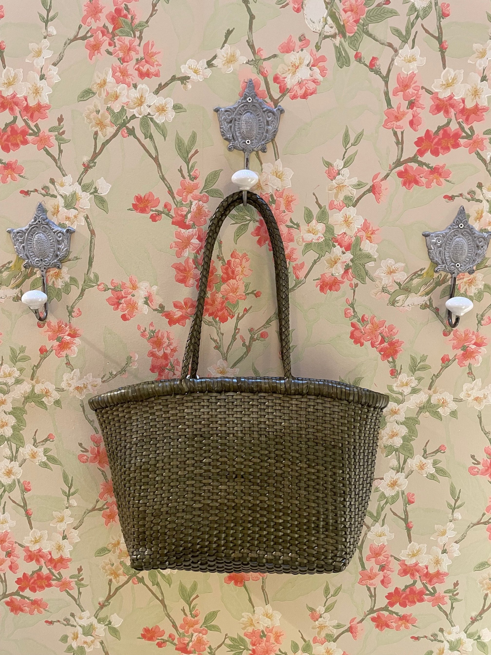 Nouveau ! DRAGON DIFFUSION Sac Weave Small Kaki