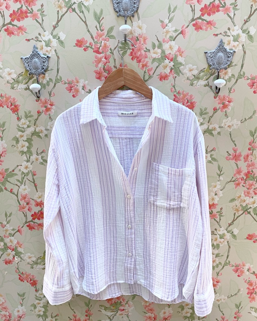 Nouveau ! MASSCOB Chemise Flora Lavender
