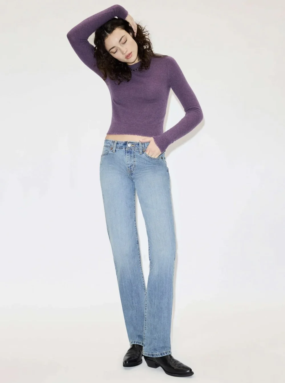 Nouveau ! RE/DONE Jean The Sanasa Authentique Indigo