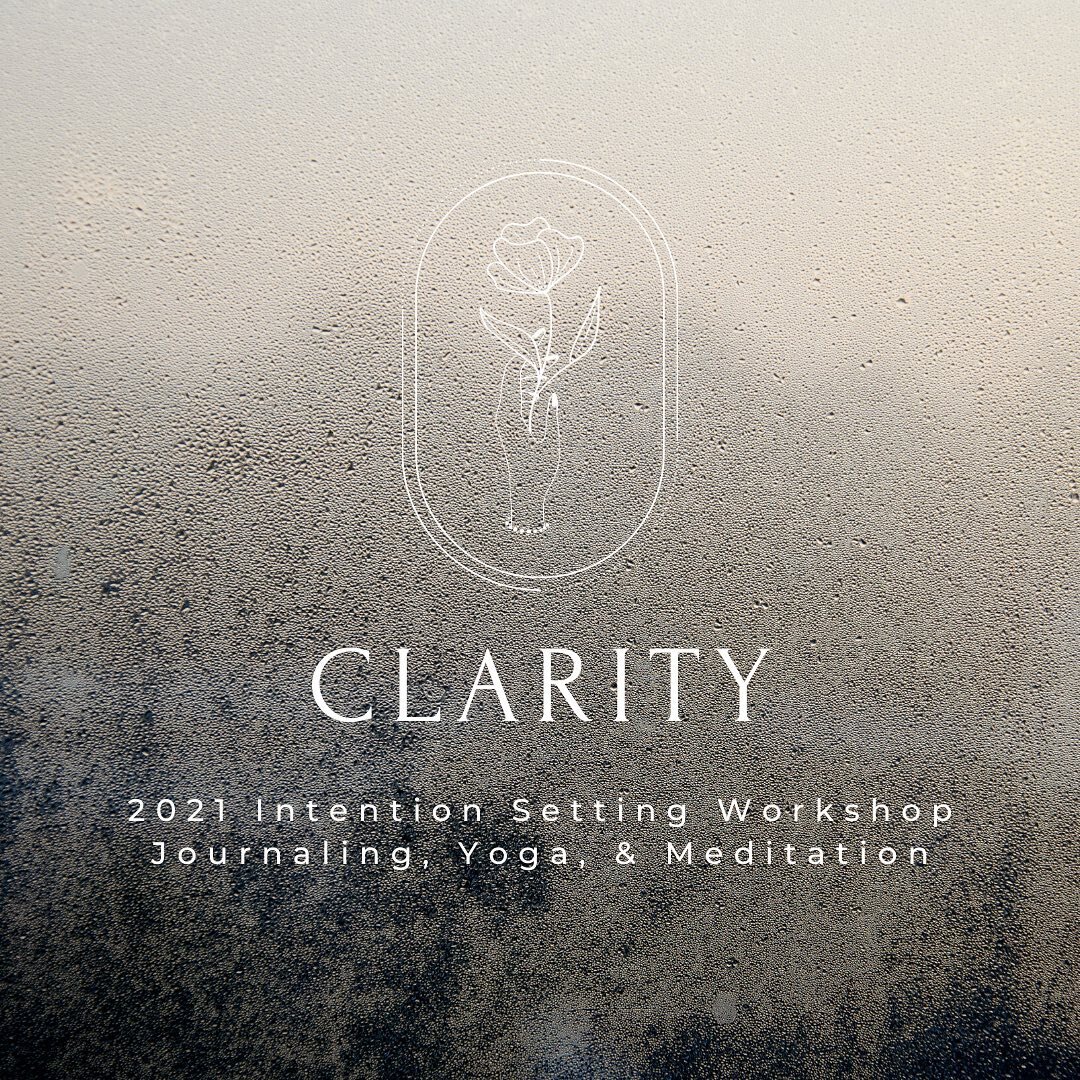 CLARITY 2021 🪞✨ JAN 2 &bull; 1:30-3:30⁣⁣
⁣⁣
After a hectic year, let's de-fog and tune into what's next for you. Spend the afternoon practicing yoga, engaged journaling, and meditation.⁣⁣
⁣⁣
Sometimes we have good intentions of taking time to set in