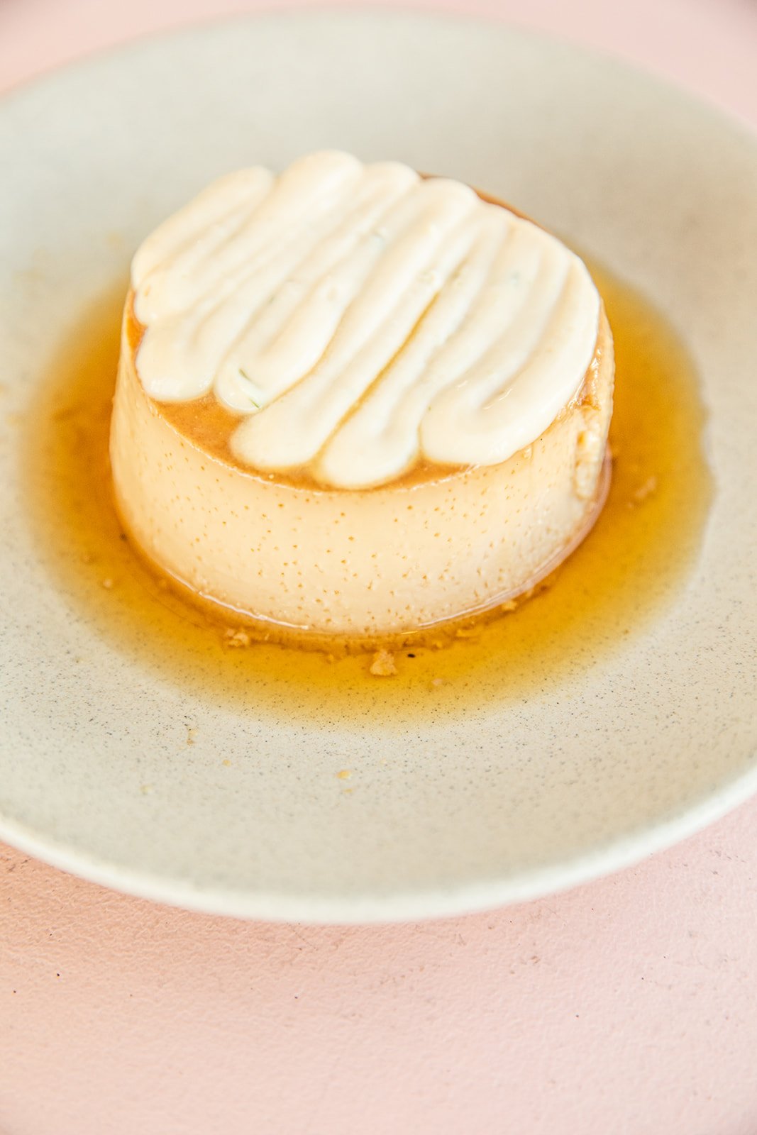 Flan $16