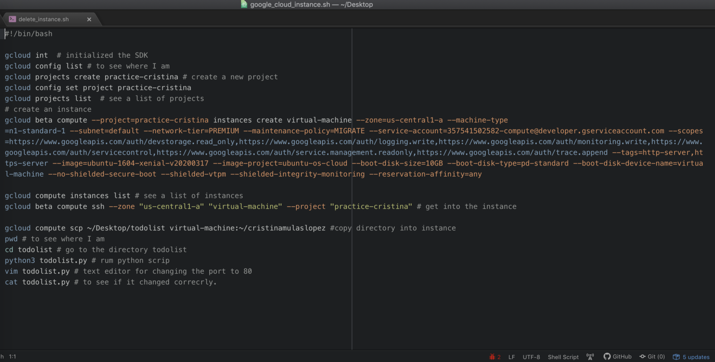 GCP commands to create an instance..png