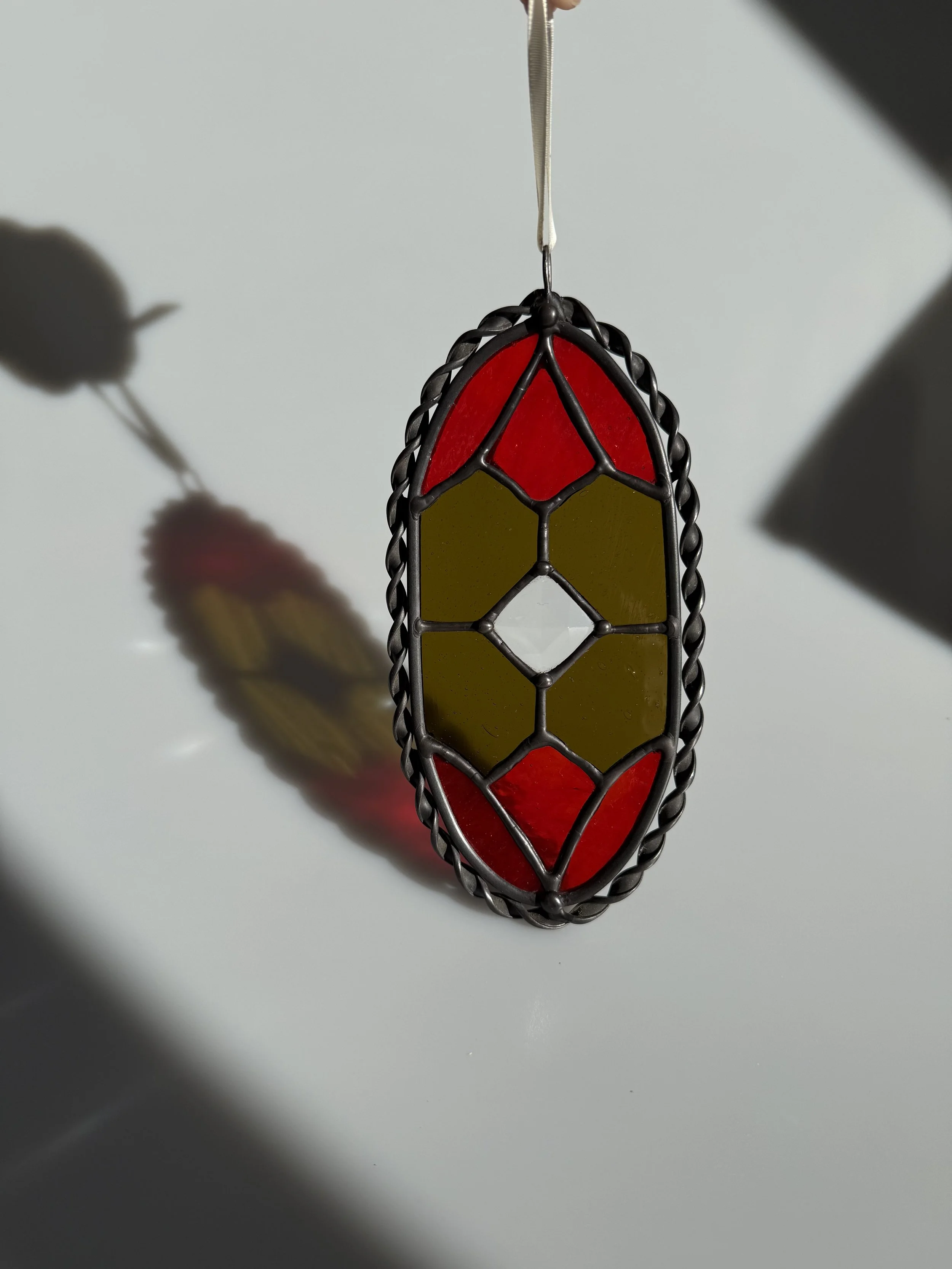 Folk Flower Suncatcher