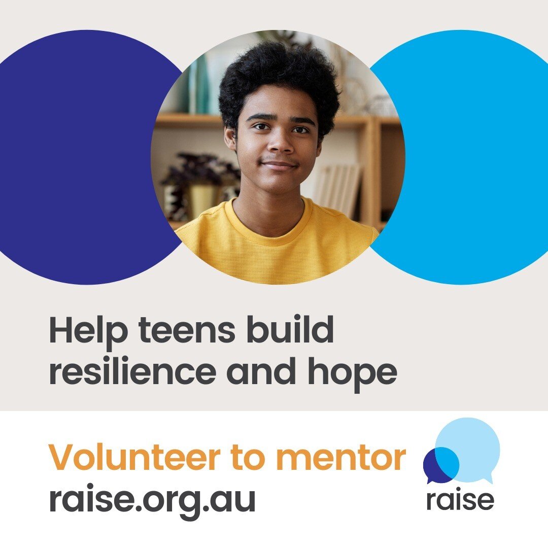 When I'm not seeing clients I am running amazing Raise programs in High schools around Newcastle, NSW. 
Raise are looking for volunteer mentors for some teenagers in the Newcastle area who could use a positive adult to listen to them. 

Check out the