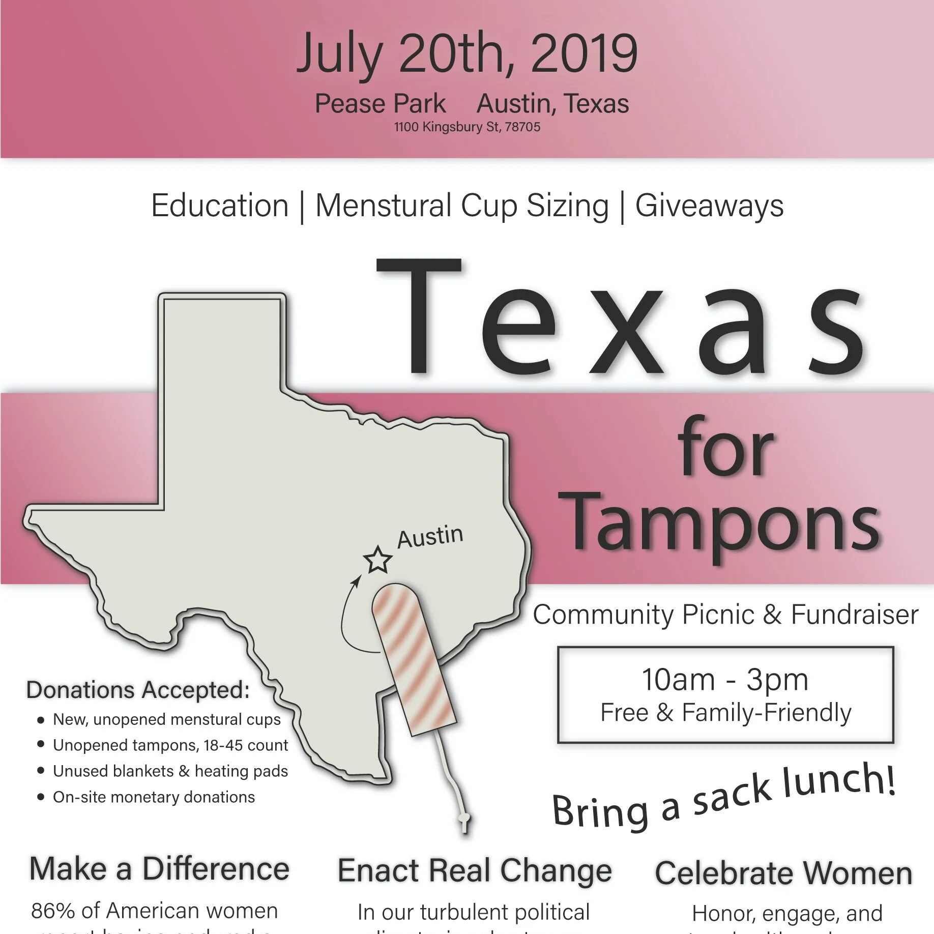 Texas for Tampons
