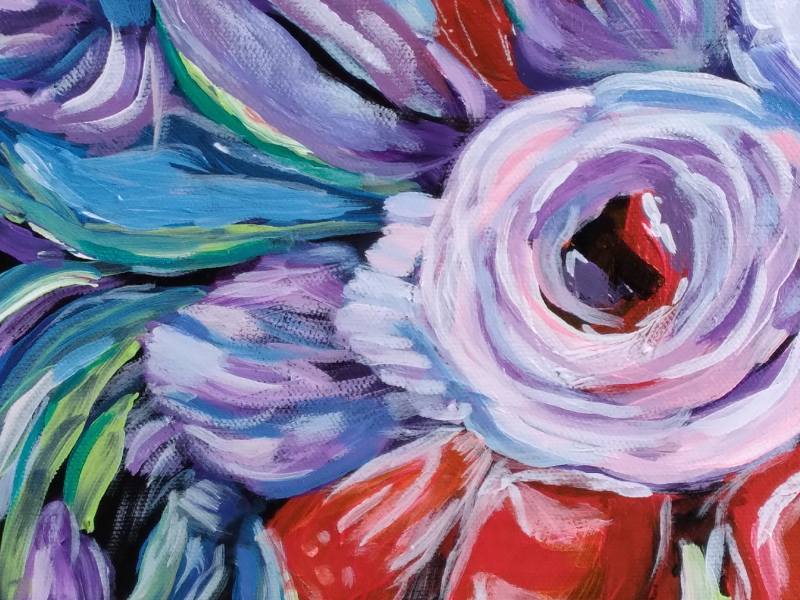 Abstract Roses