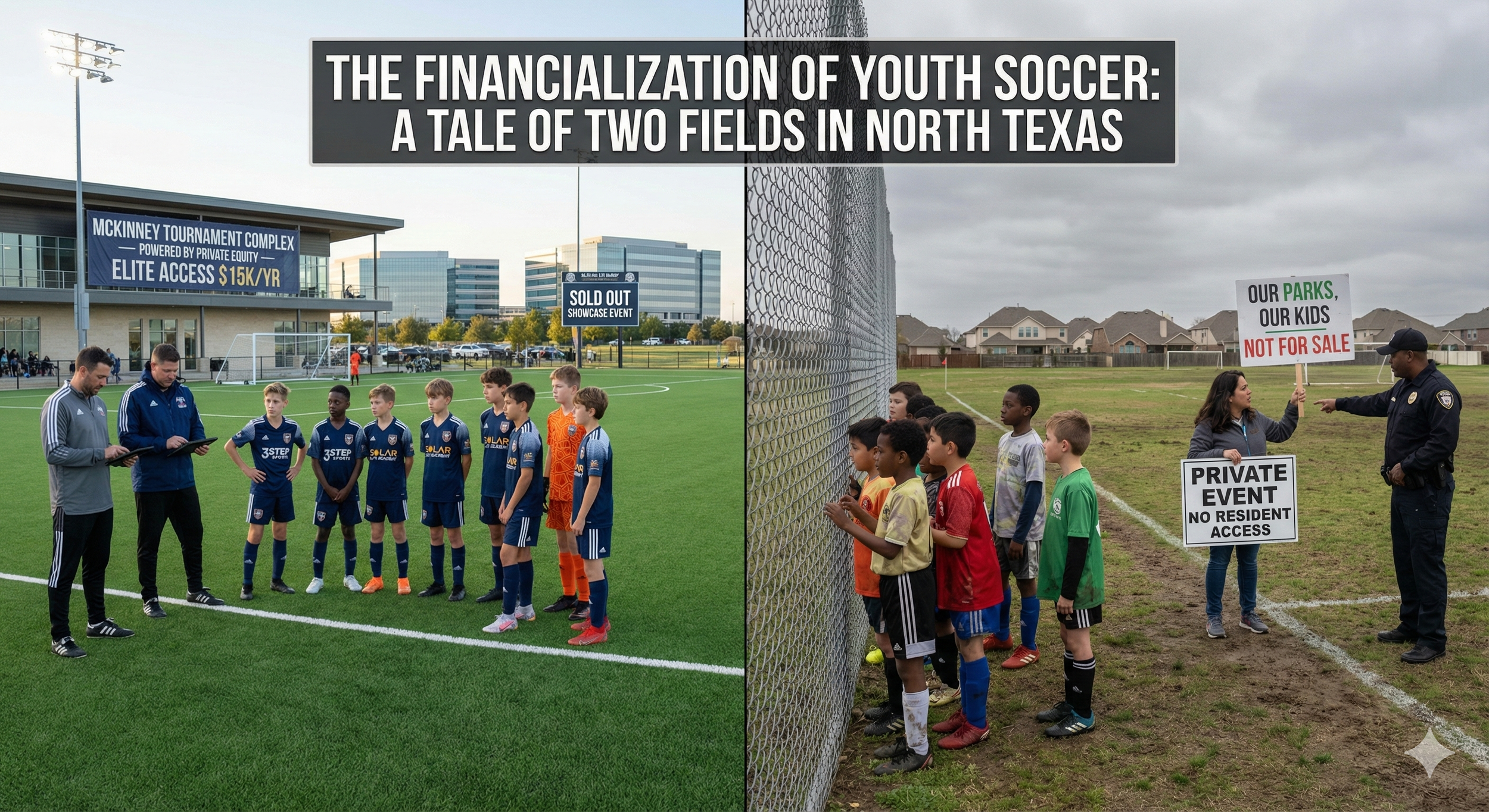 The Financialization of Youth Athletics: Private Equity Consolidation, Public Asset Privatization, and the Crisis of Accessibility in North Texas Soccer