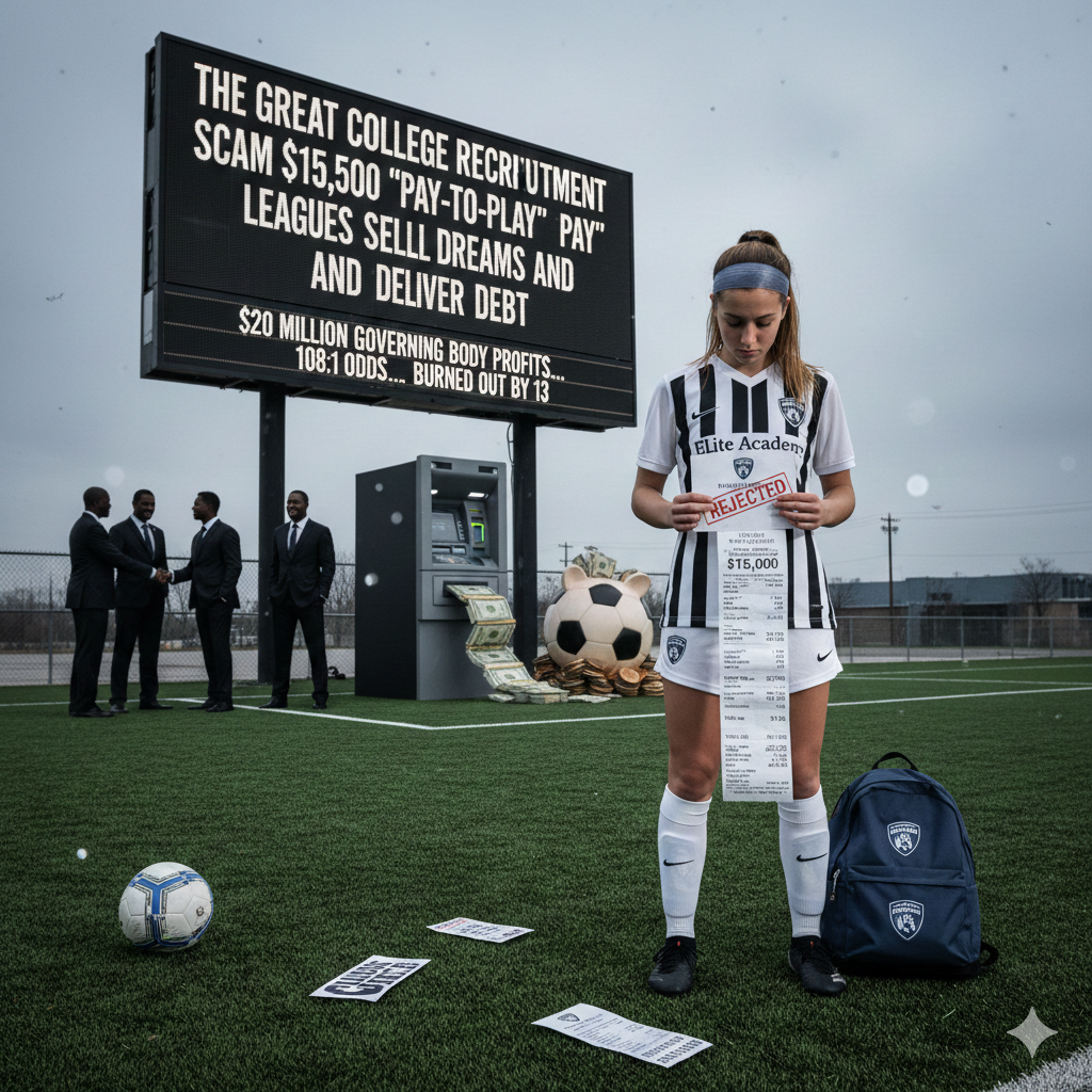 The Great College Recruitment Scam: How $15,000 'Pay-to-Play' Leagues Sell Dreams and Deliver Debt