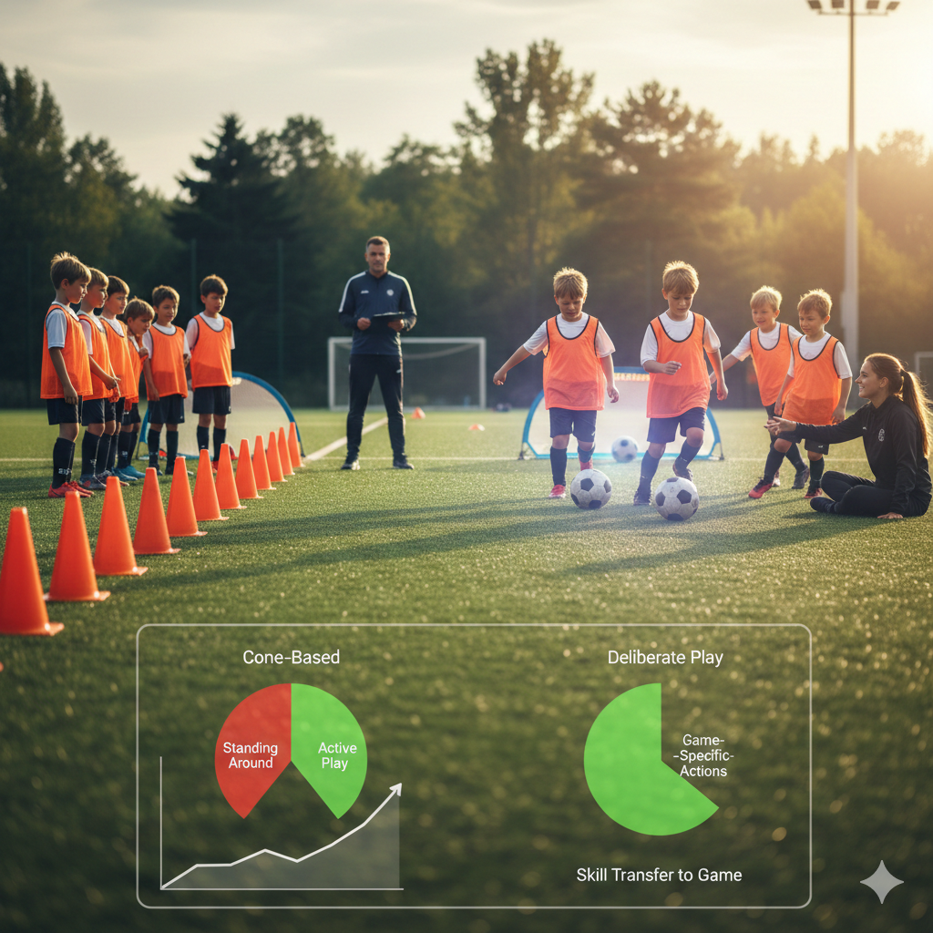 The "Death of the Cone": Why Modern Soccer Should Ditch Drills for "Messy" Play