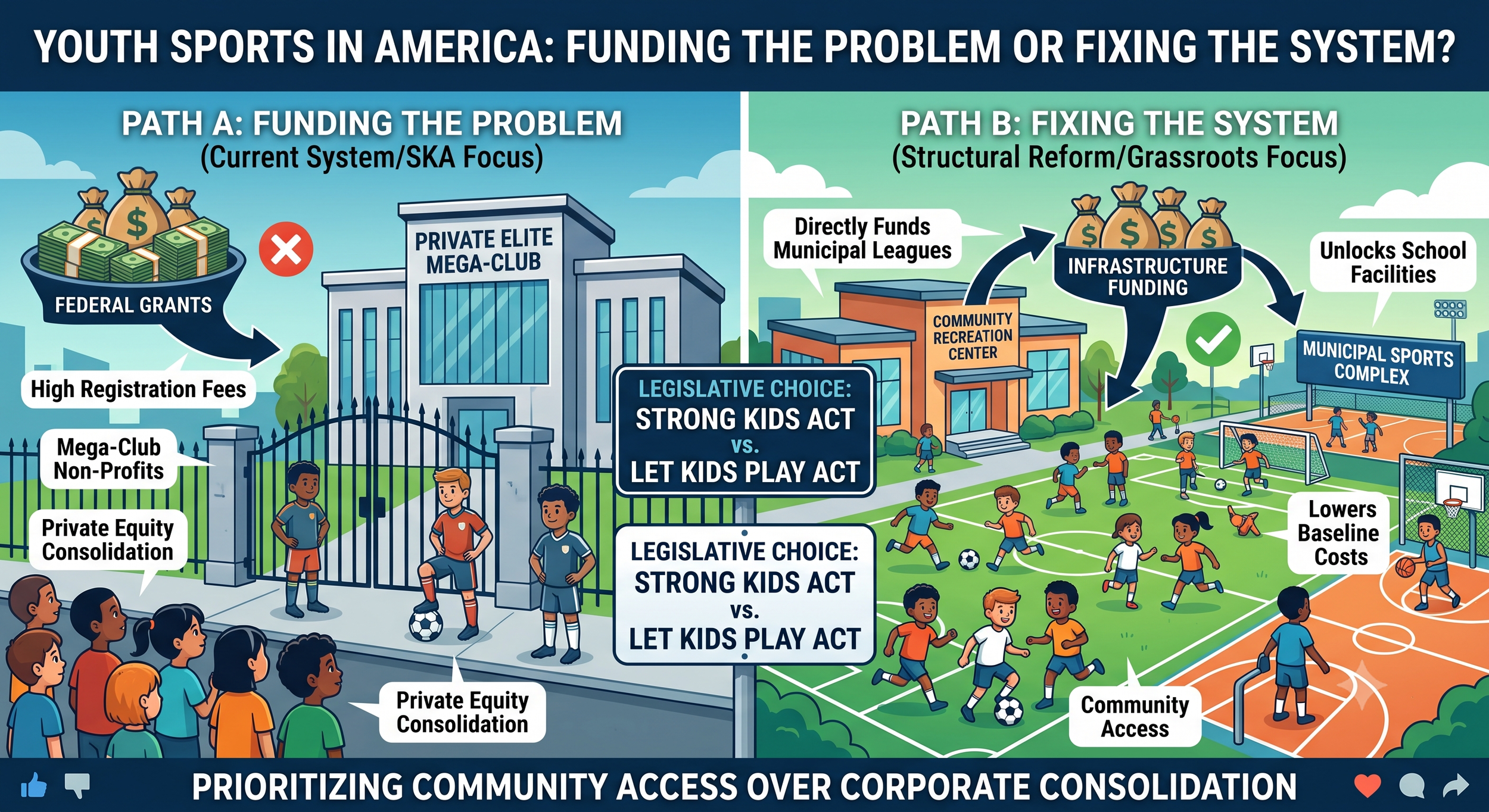 Funding the Problem vs. Fixing the System: Why SKA Misses the Mark on Youth Sports