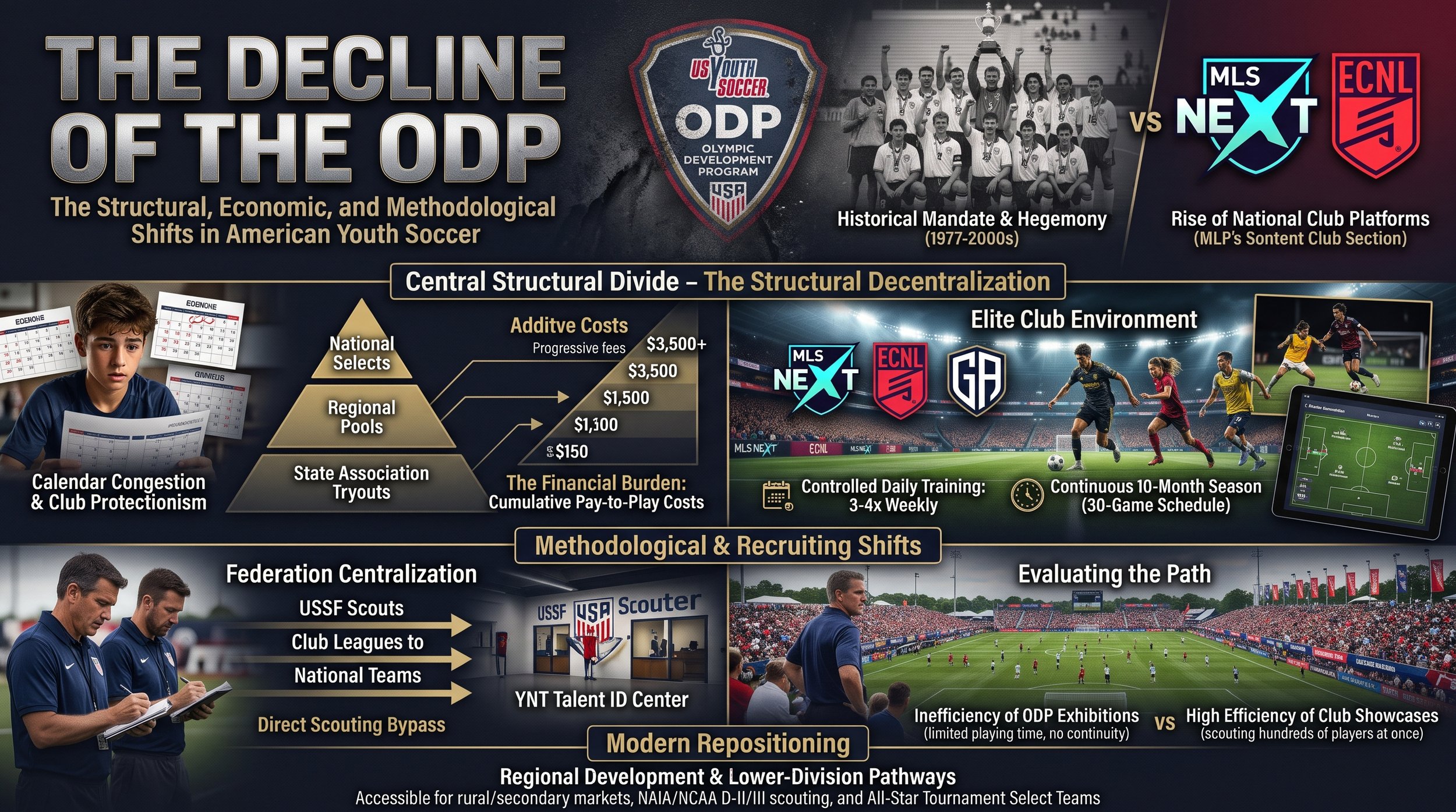 The Institutional Decline of the Olympic Development Program: Structural, Economic, and Methodological Shifts in American Youth Soccer