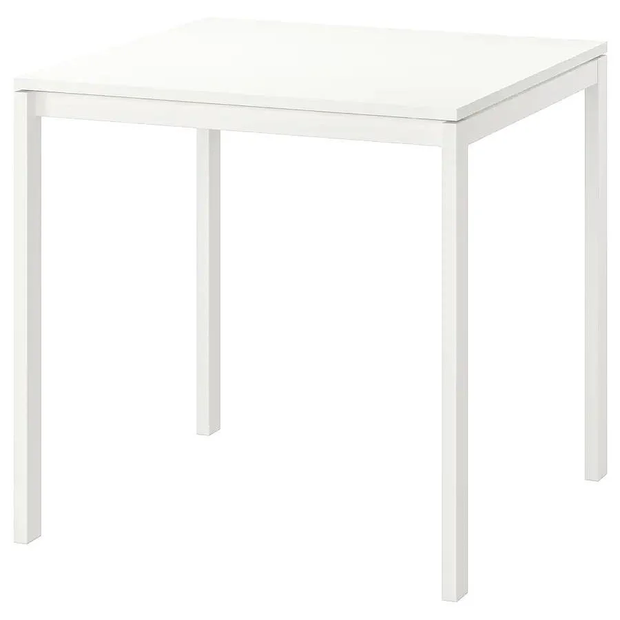 White Small Dining Table