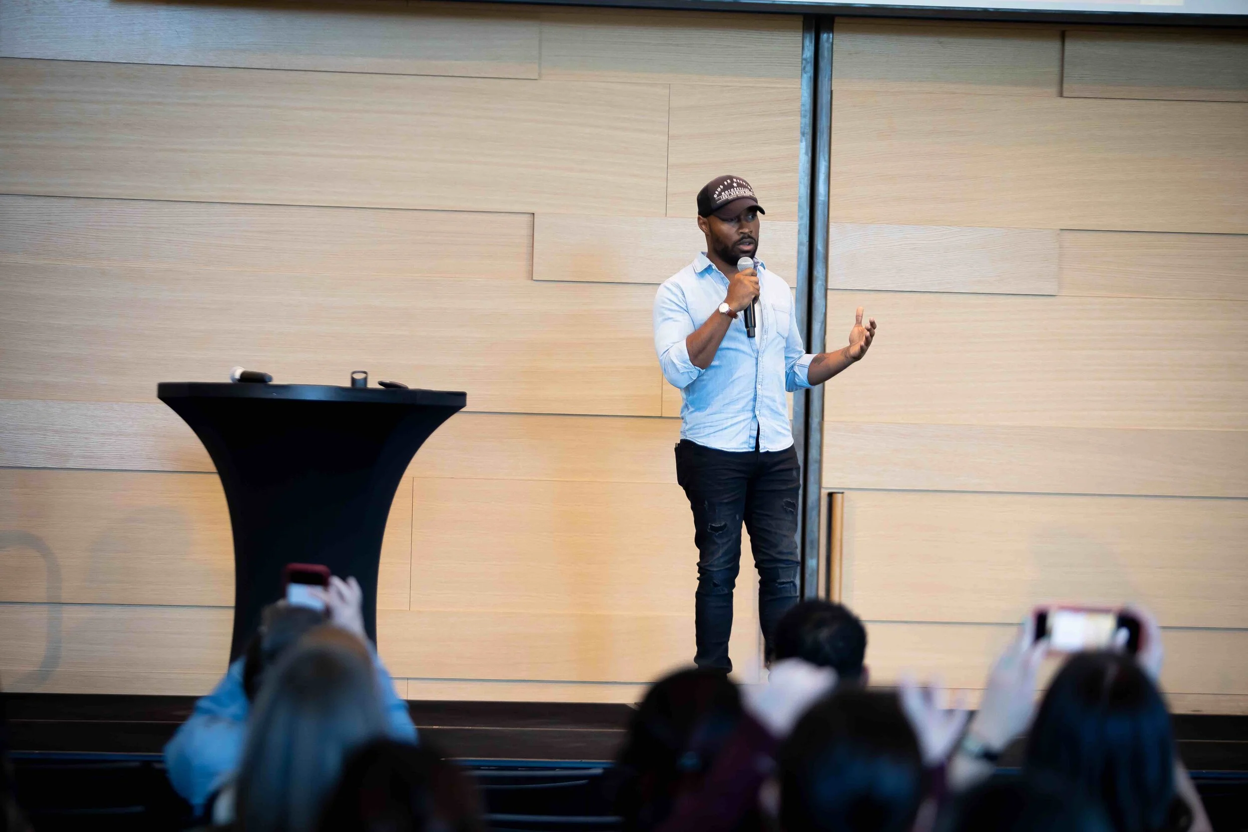 CJ Johnson signs with Collective Speakers