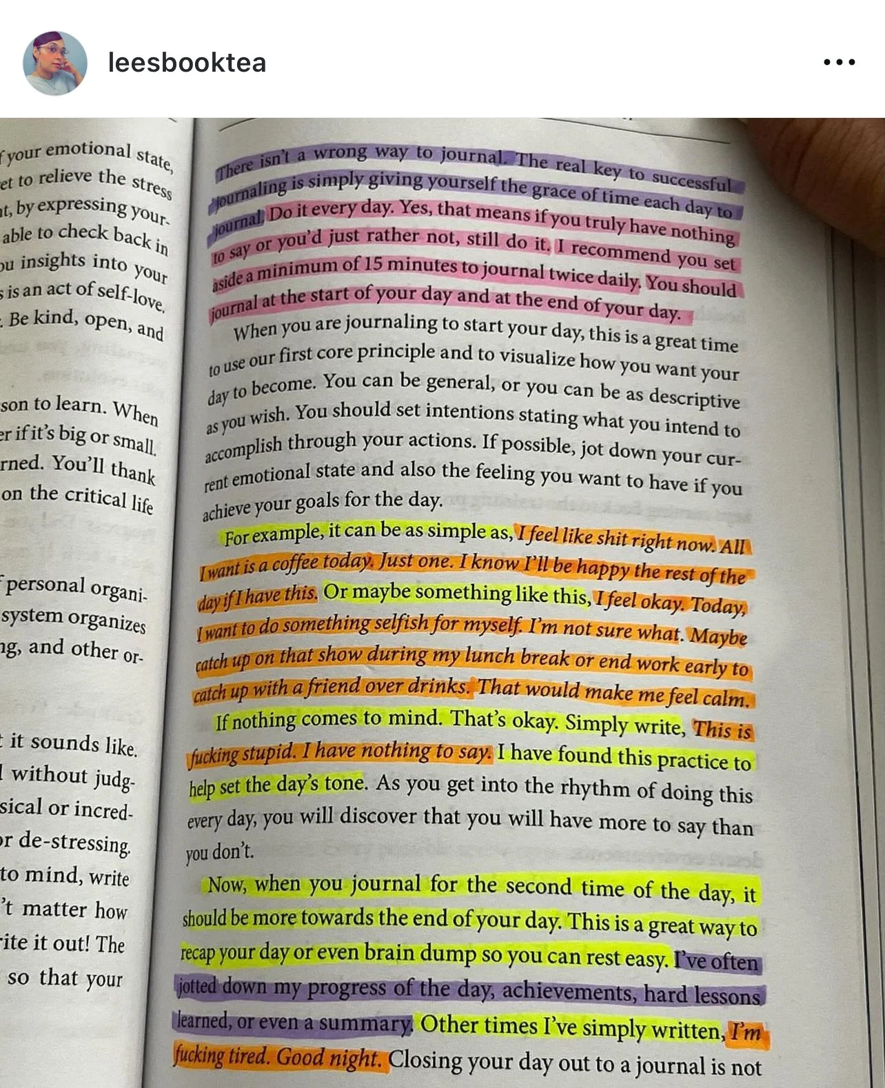 Highlighted pages from The Maguire Method