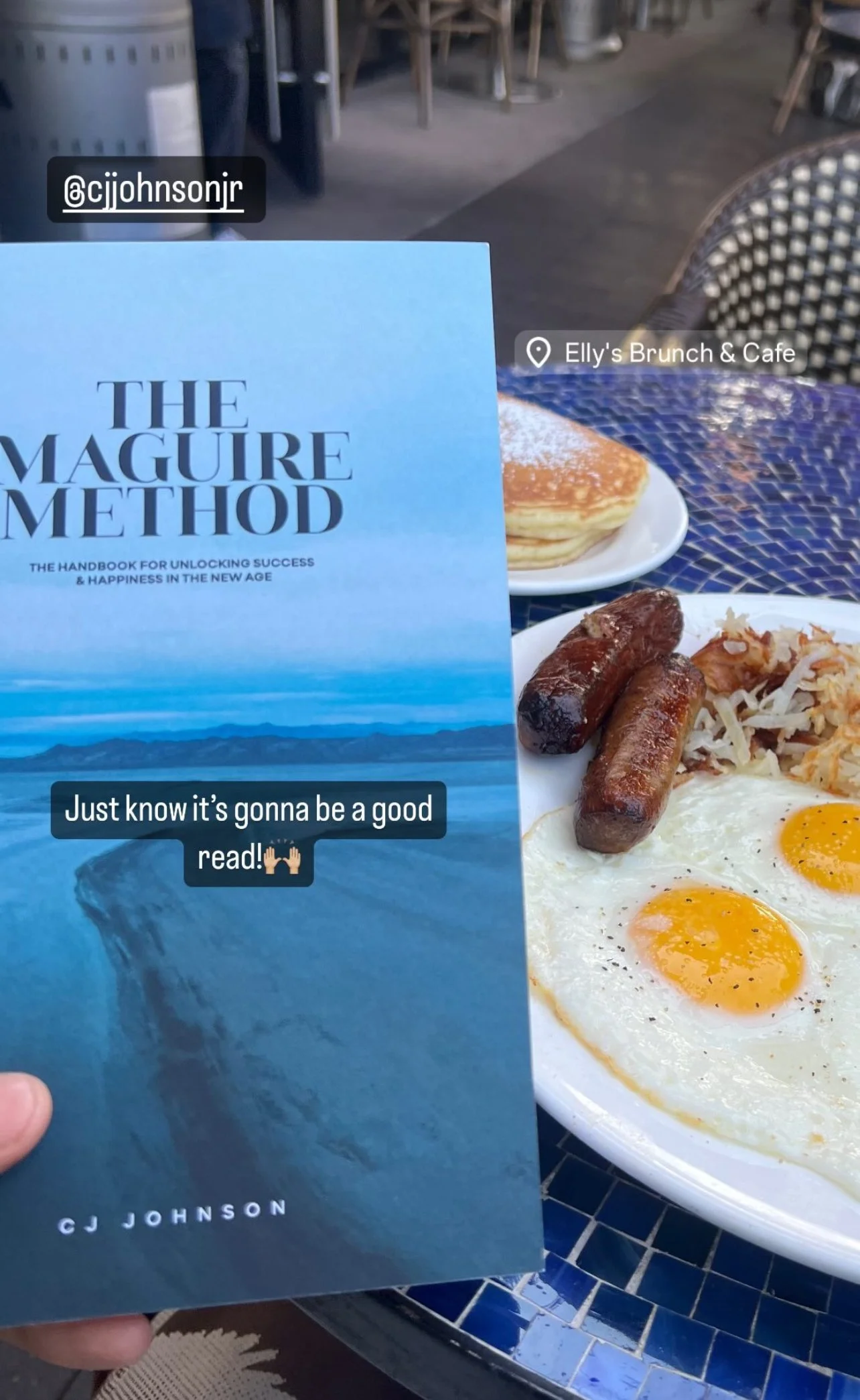 The Maguire Method in hand over breakfast