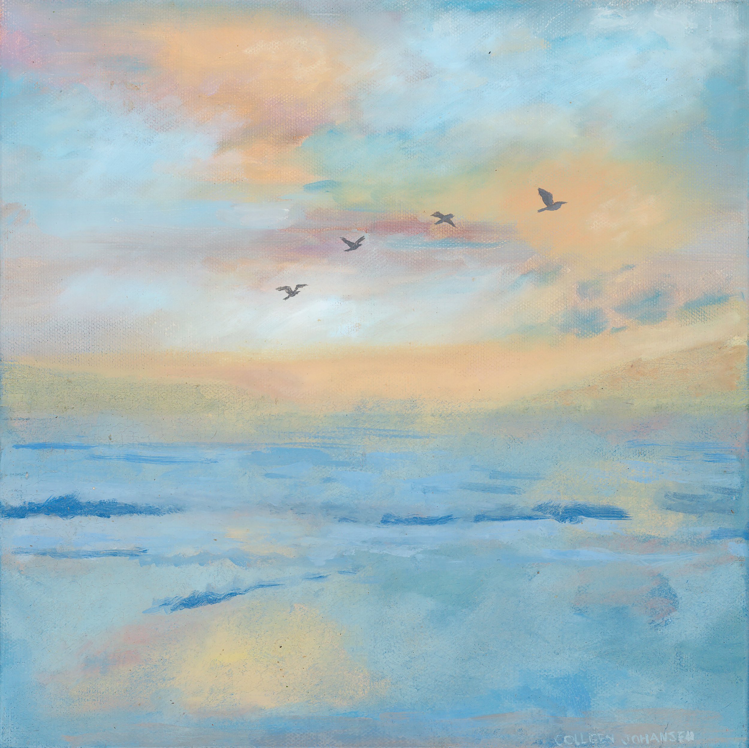 Fleeting Moment at the Bay