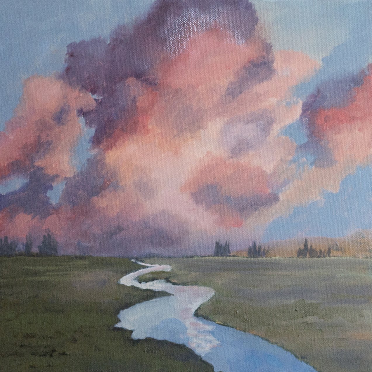 Eternal Flow of Life by Colleen Johansen 12 x 12 x 1.5.jpg
