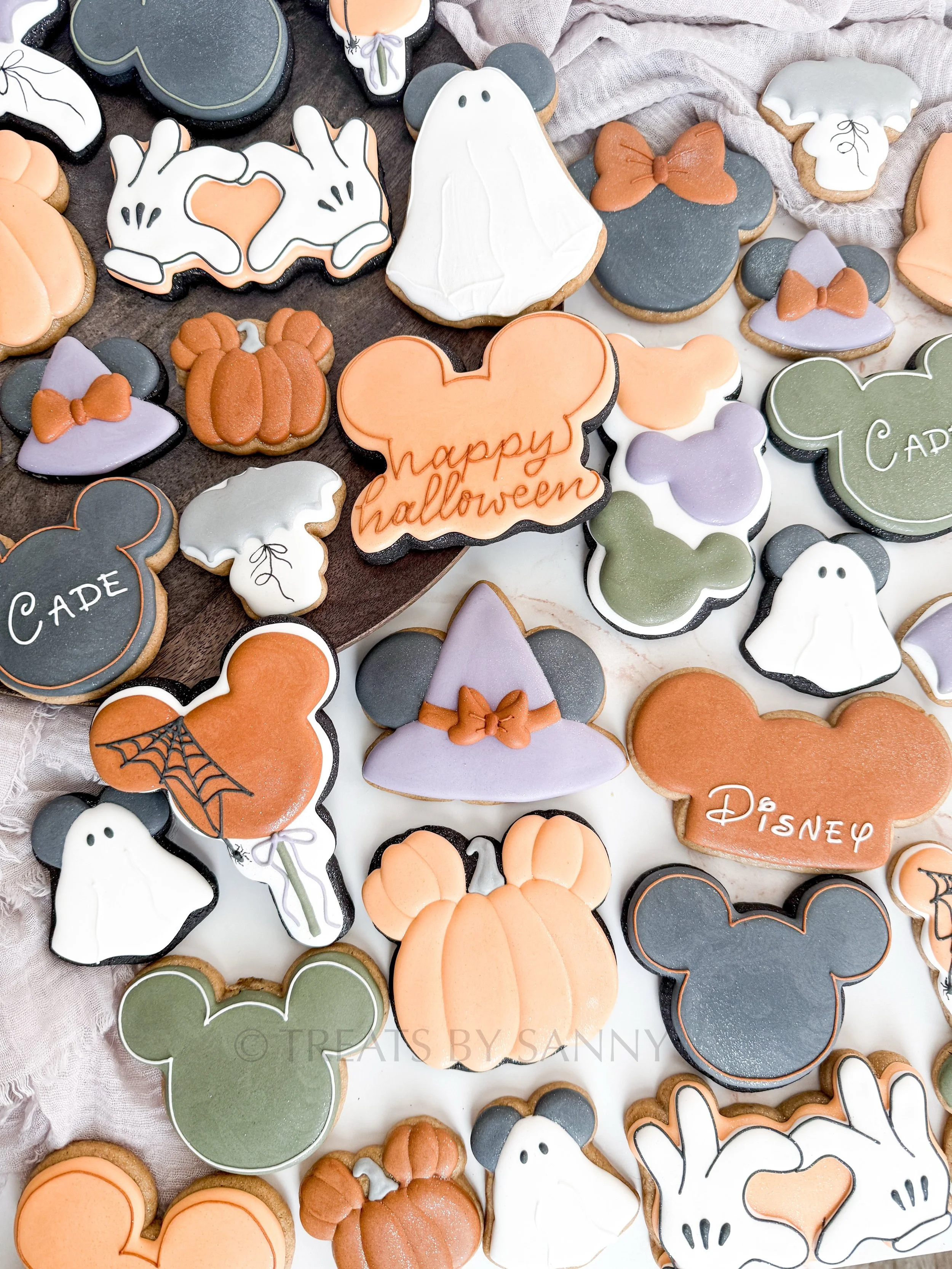 Traveling Cookies - Disney Edition! 🐭🏰✨

A family trip to take baby C to Disneyland and California Adventures! Swipe to see a few of the traveling cookies that didn&rsquo;t break on the way there 😆

All cookies decorated with @thesugarart natural 