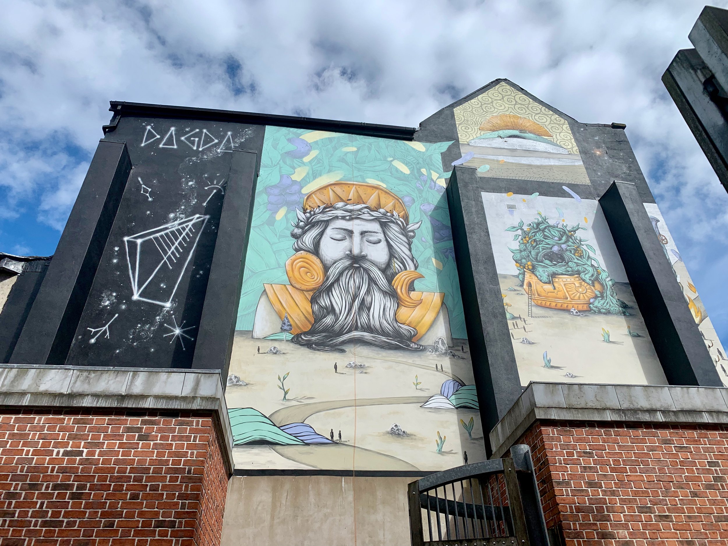 Drogheda's Dagda mural