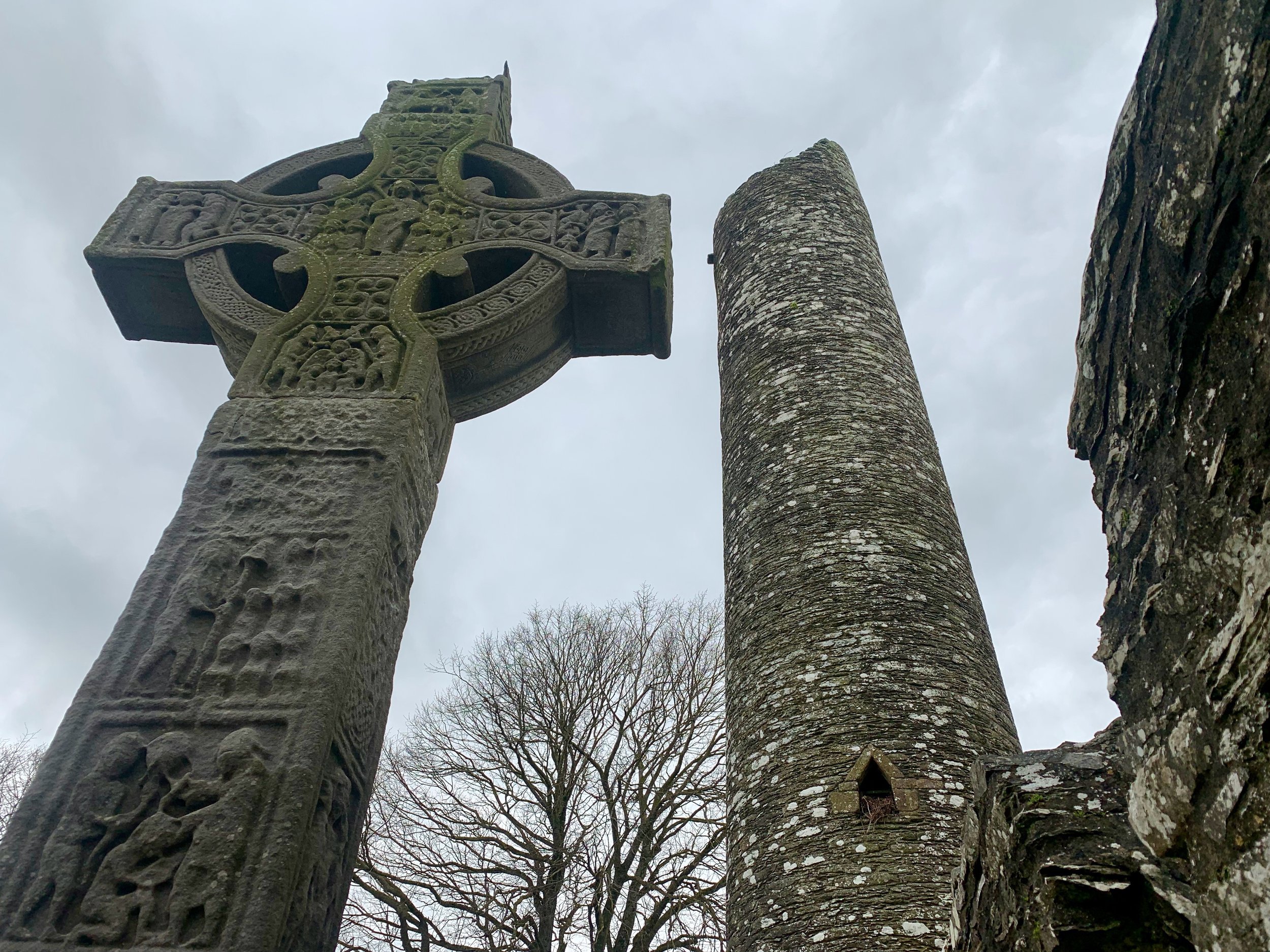 High Cross and Monasterboice tower