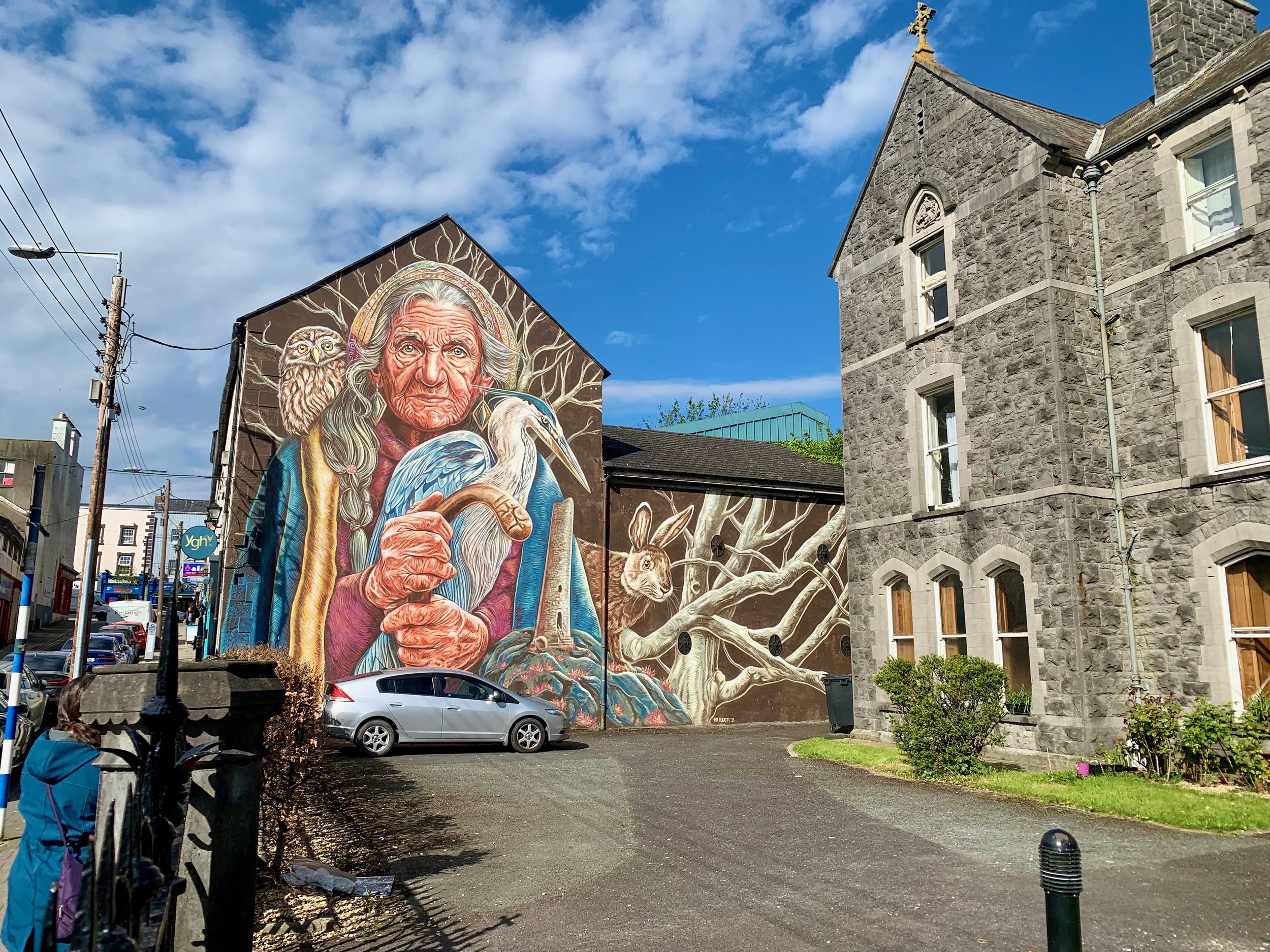 Drogheda's Cailleach mural