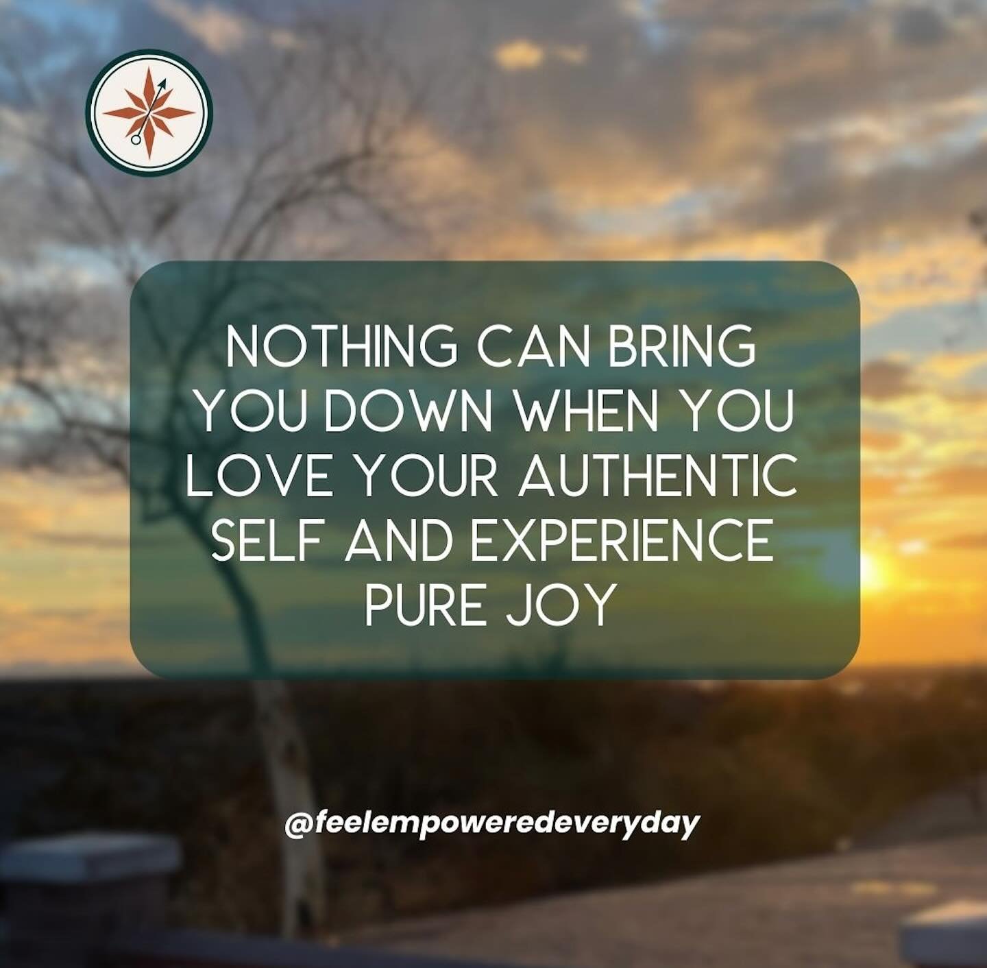 Do you agree? Or do you think that if something or someone else brings you down, loving your authentic self isn&rsquo;t going to matter. 

It&rsquo;s all about the amount of power you give to others. When we let outside sources determine how we feel,