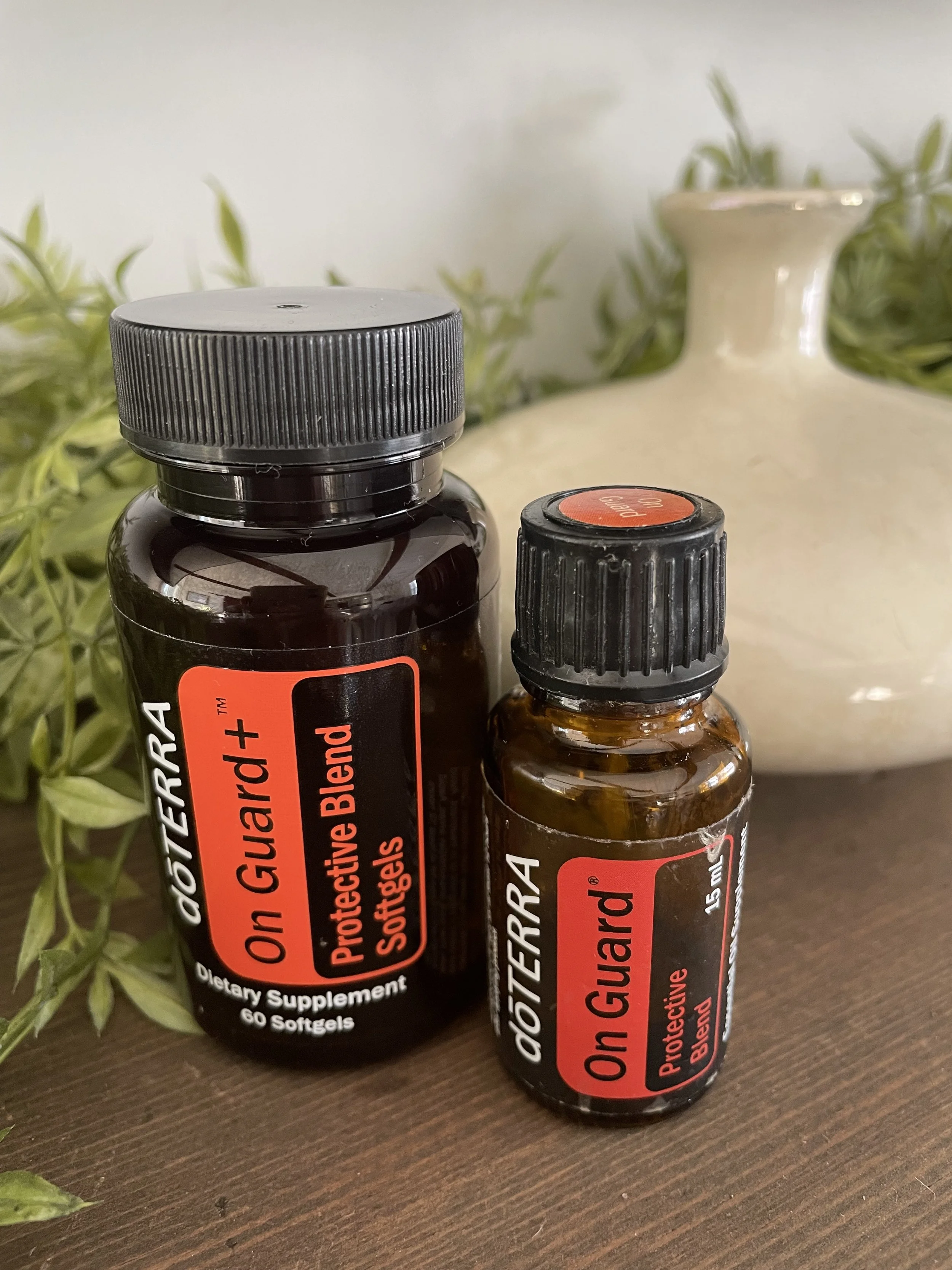 Keep the doTERRA On Guard essential oil blend on hand all winter long