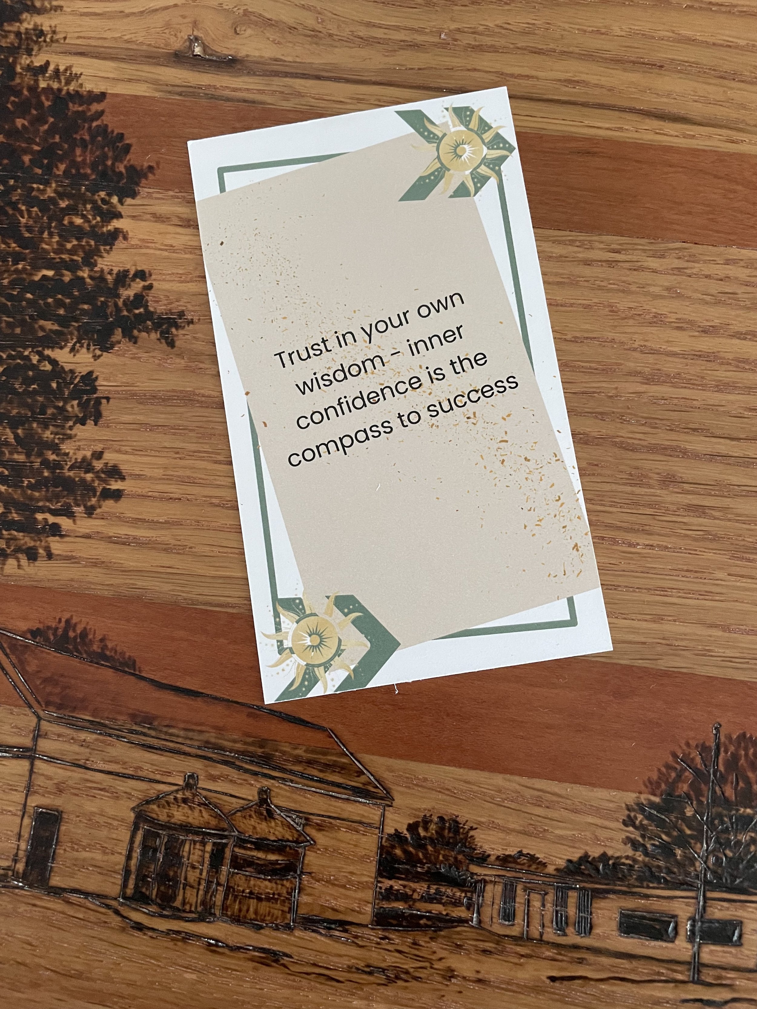 Self intelligence principle card