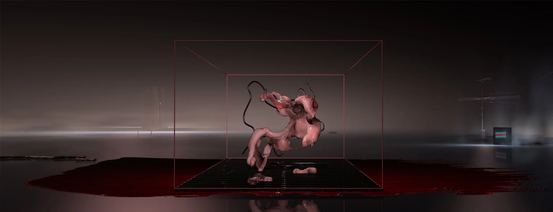 Sabrina Ratte,  House of Skin , 2020, 4k video, 10 minutes loop, dimensions variable