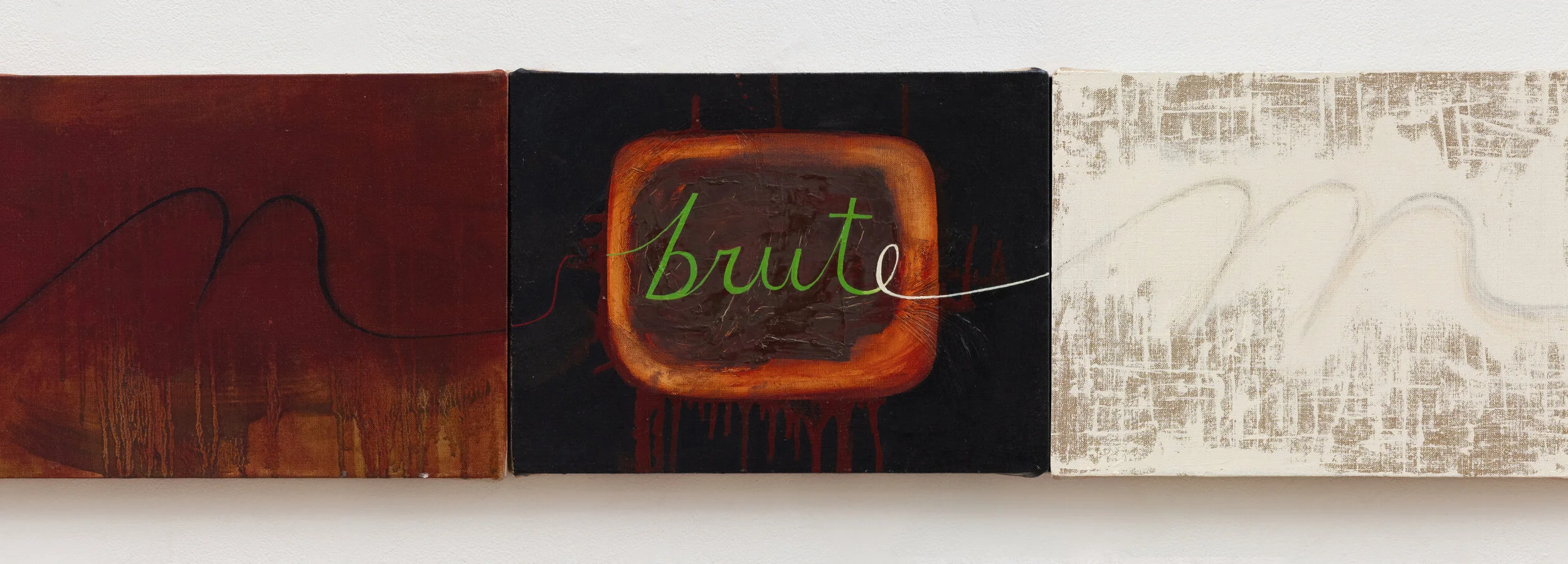  War Frieze XV: “The essence of Man-Brut, Men are back” , 1994 (detail)