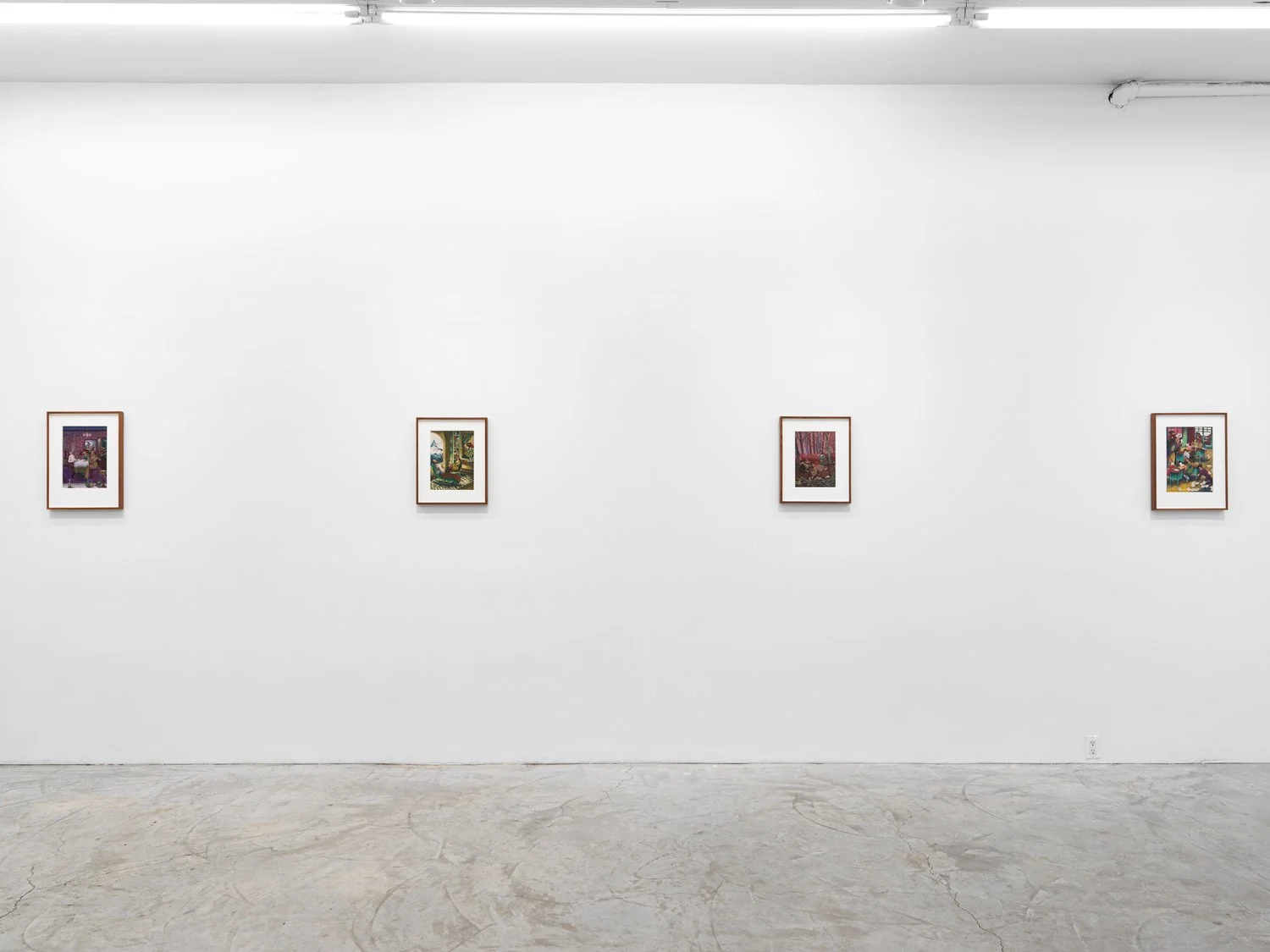 Installation view of  Jessie Makinson :  A Skeleton to Share  at Lyles & King, New York, 2026