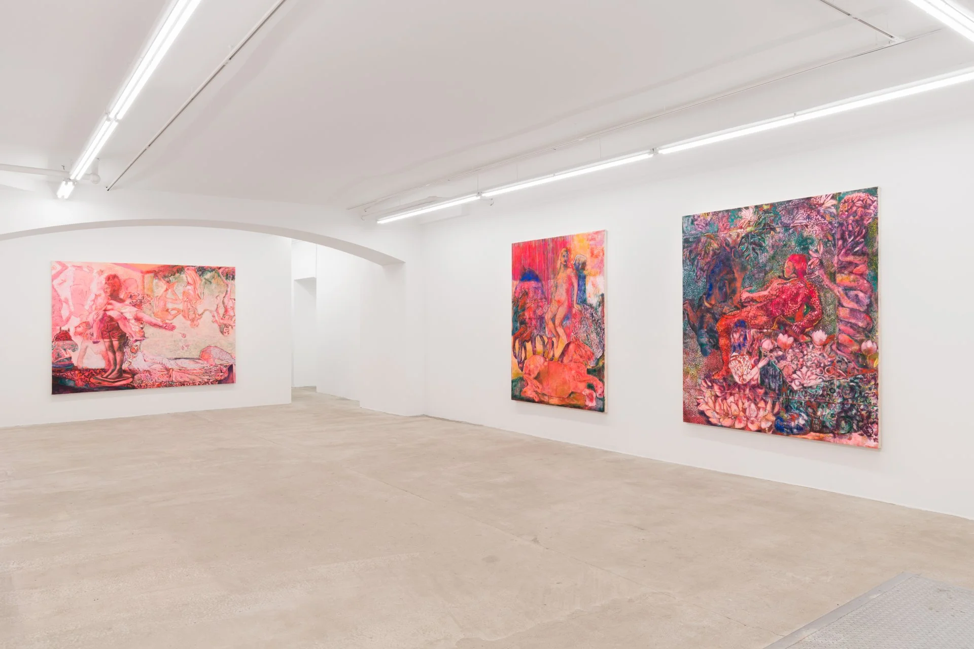 Paola Angelini,   Newborn from Ashes and Fire , Installation View at Lyles & King, 2022