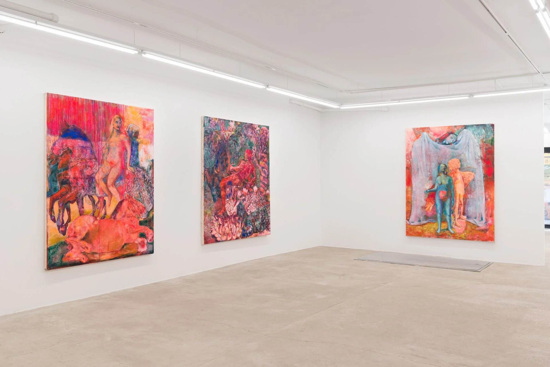 Paola Angelini,   Newborn from Ashes and Fire , Installation View at Lyles & King, 2022