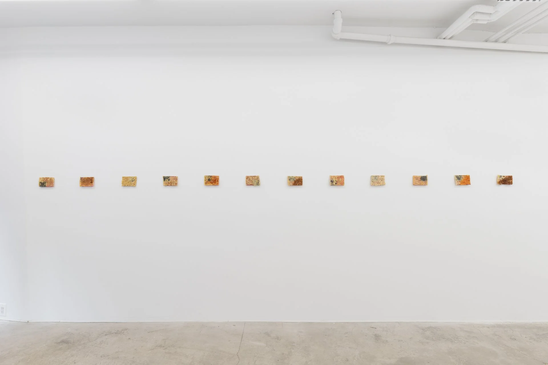 Kiyan Williams,  Un/earthing ,  Installation View at Lyles & King, 2022