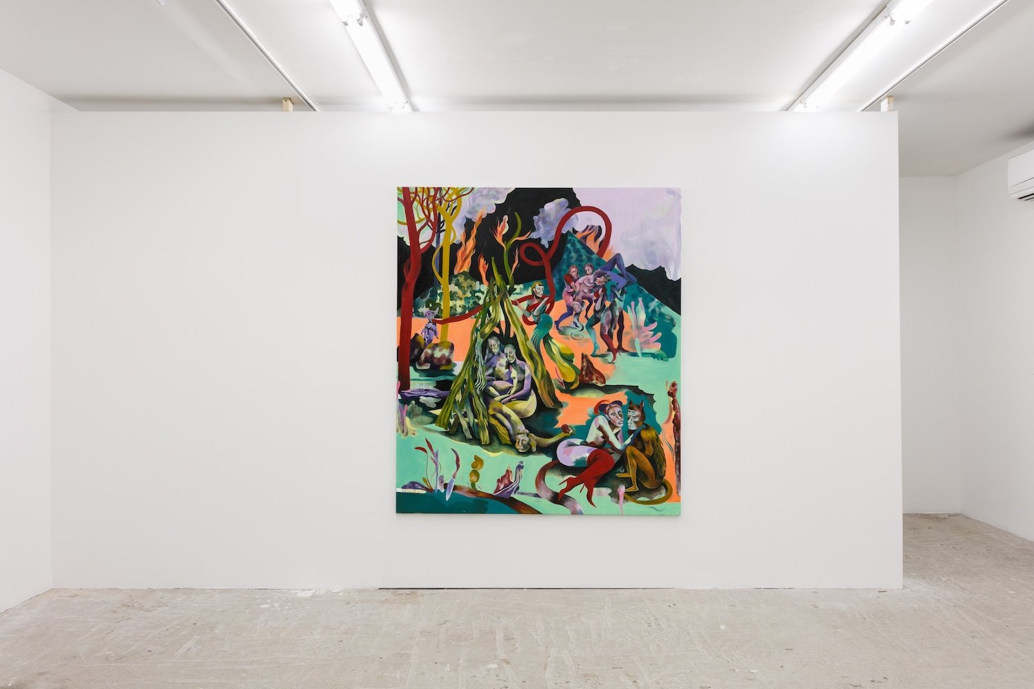 Jessie Makinson & Stuart Lorimer, Installation View at Lyles & King, 2019