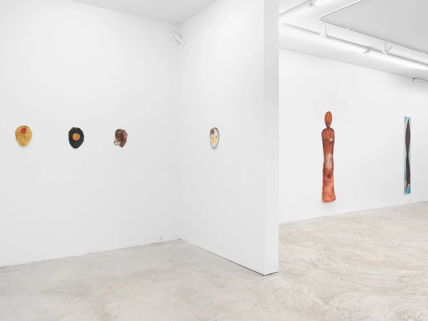 Installation view of Mira Schor,  Figures of Speech  at Lyles & King, New York