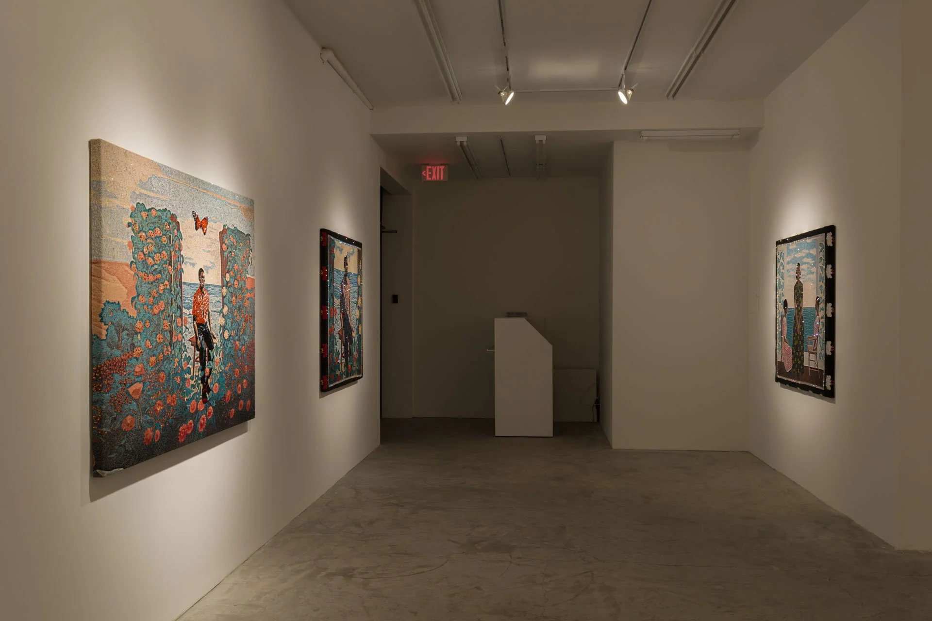 Akea Brionne,  Roses Grow in Southern Soil  2023, installation view
