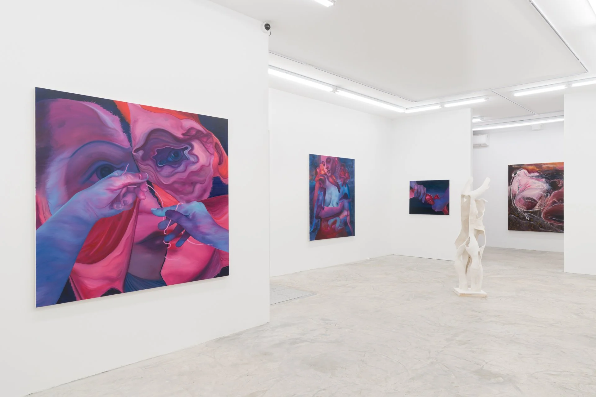 Mercedes Llanos, Juliana Cerqueira Leite, Paulina Stasik, Installation View at Lyles & King, 2022