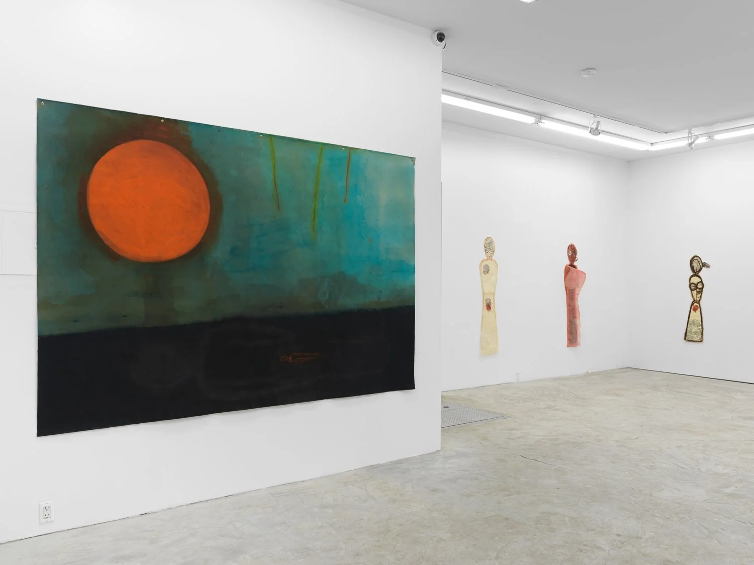 Installation view of Mira Schor,  Figures of Speech  at Lyles & King, New York