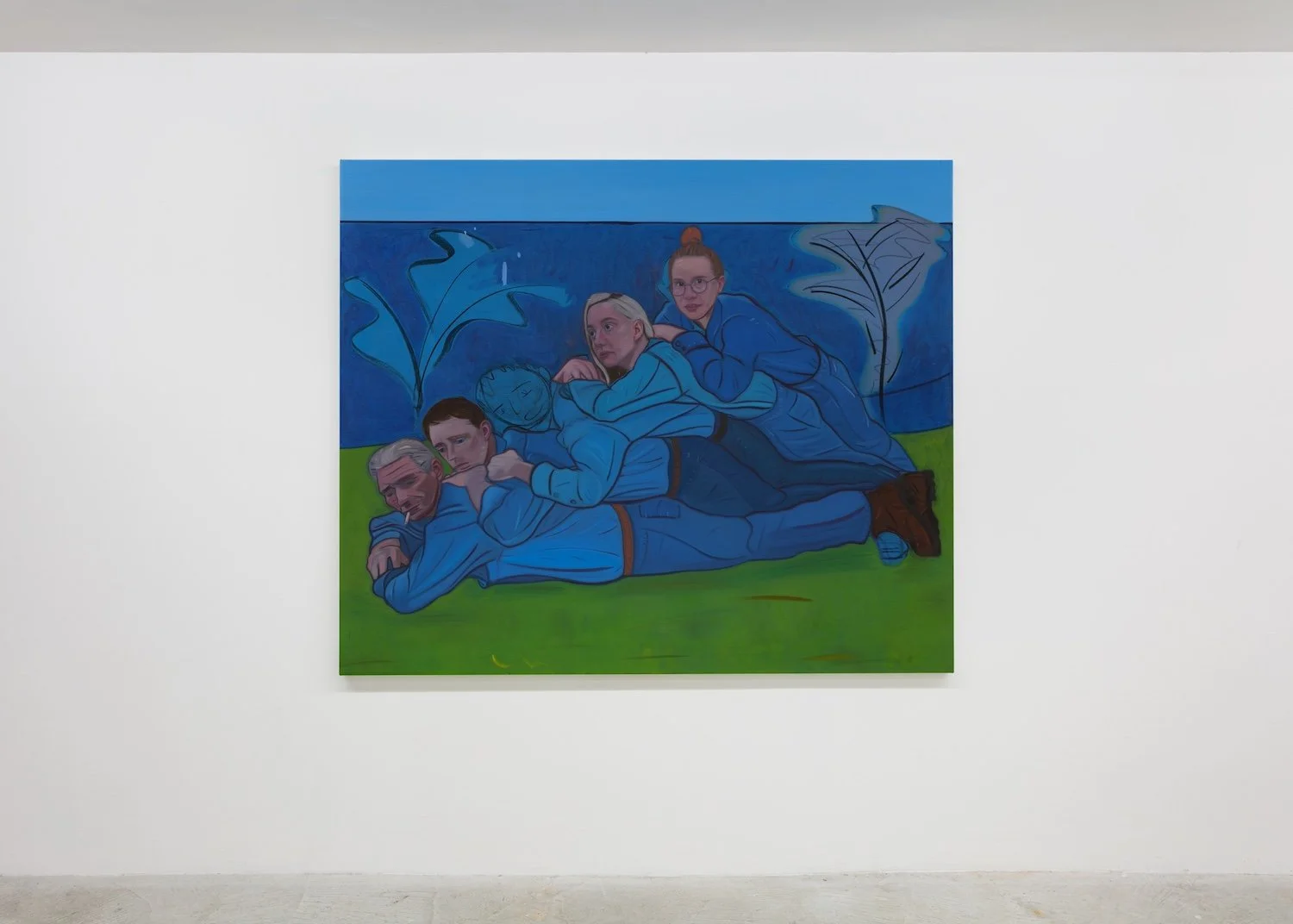 Jessie Makinson & Stuart Lorimer, Installation View at Lyles & King, 2019