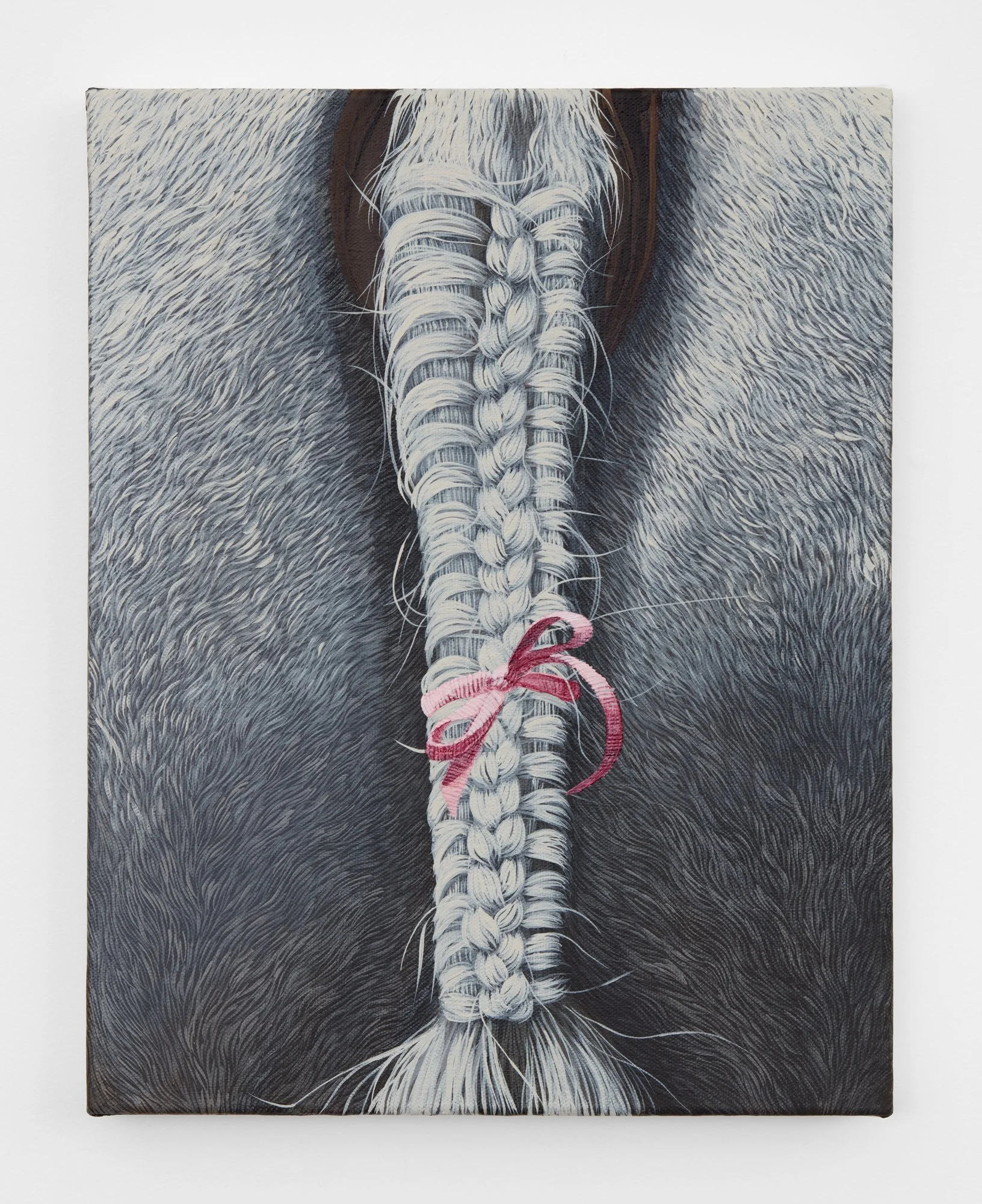 Sarah Miska,  Moody Mare , 2022, Acrylic on canvas, 14 x 11 inches, 35.6 x 27.9 cm