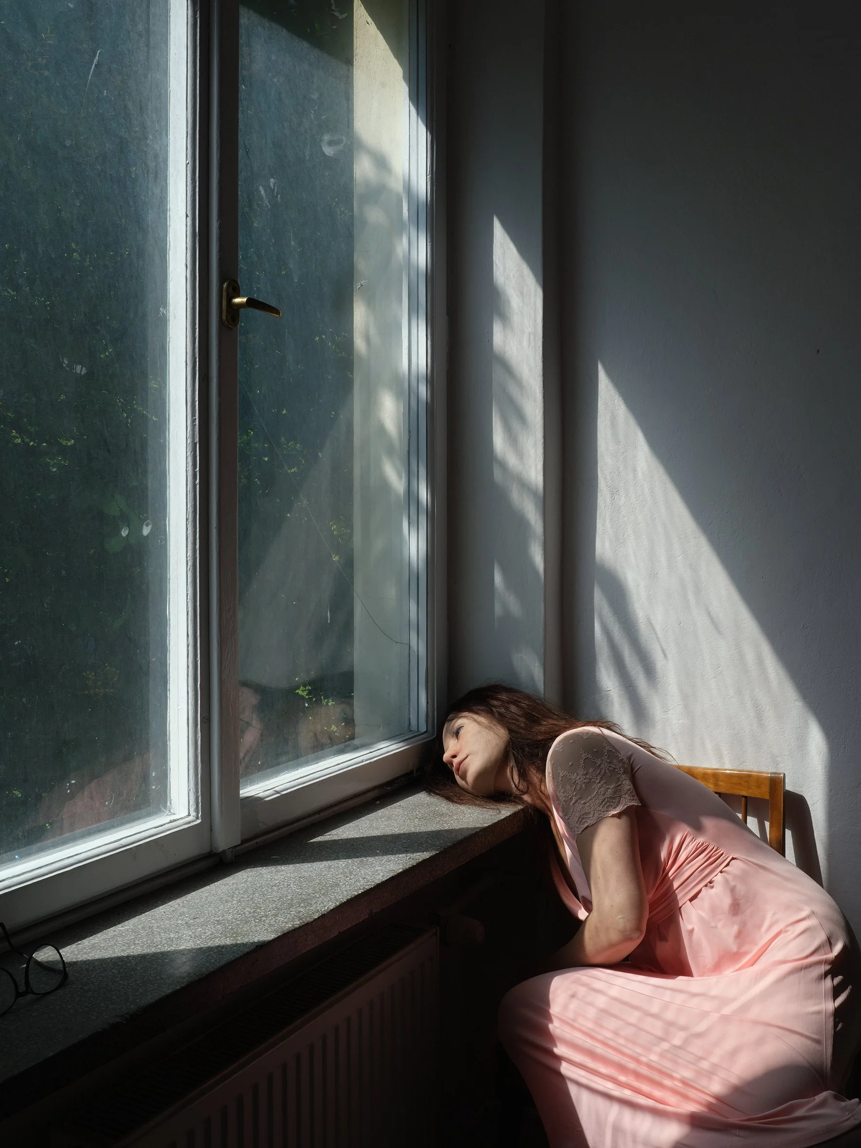  Aneta Grzeszykowska ,
 Daughter #1 , 2025,
pigment ink on cotton paper,
27 1/2 x 20 2/3 inches,
70 x 52.5 cm.
edition of 3 + 2 AP