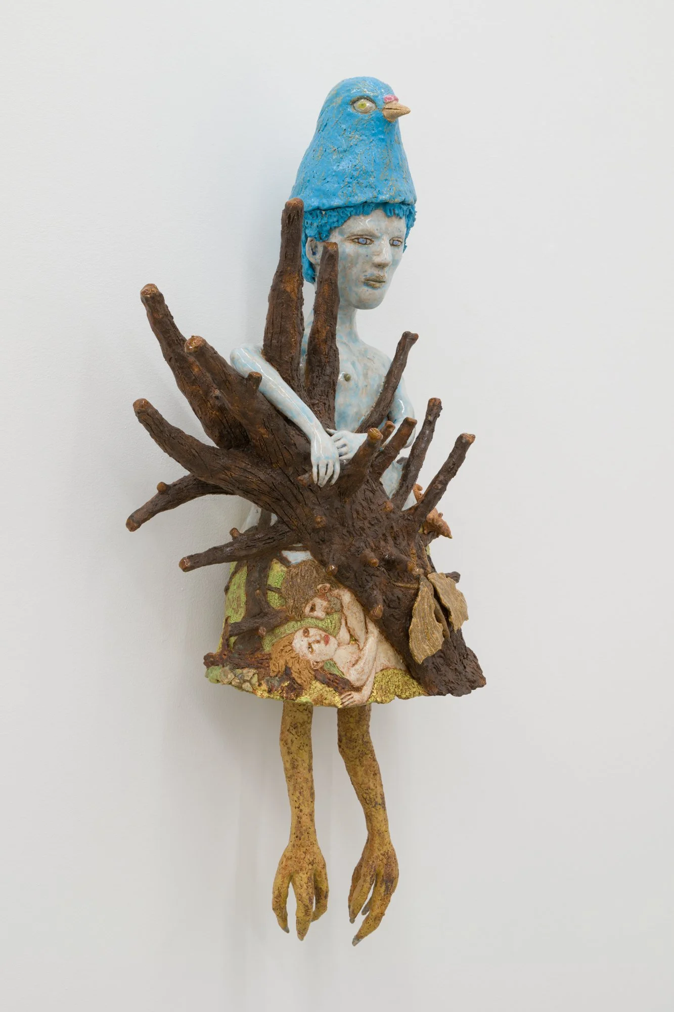 Kathy Ruttenberg,   Before the Seasons Changed , 2018,  Stoneware , 27 x 16 x 8 inches, 68.6 x 40.6 x 20.3 cm