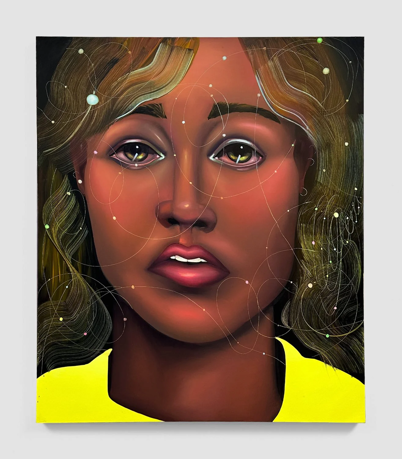 Coady Brown,  Behold , 2023, Oil on canvas, 54 x 46 inches, 137.2 x 116.8 cm