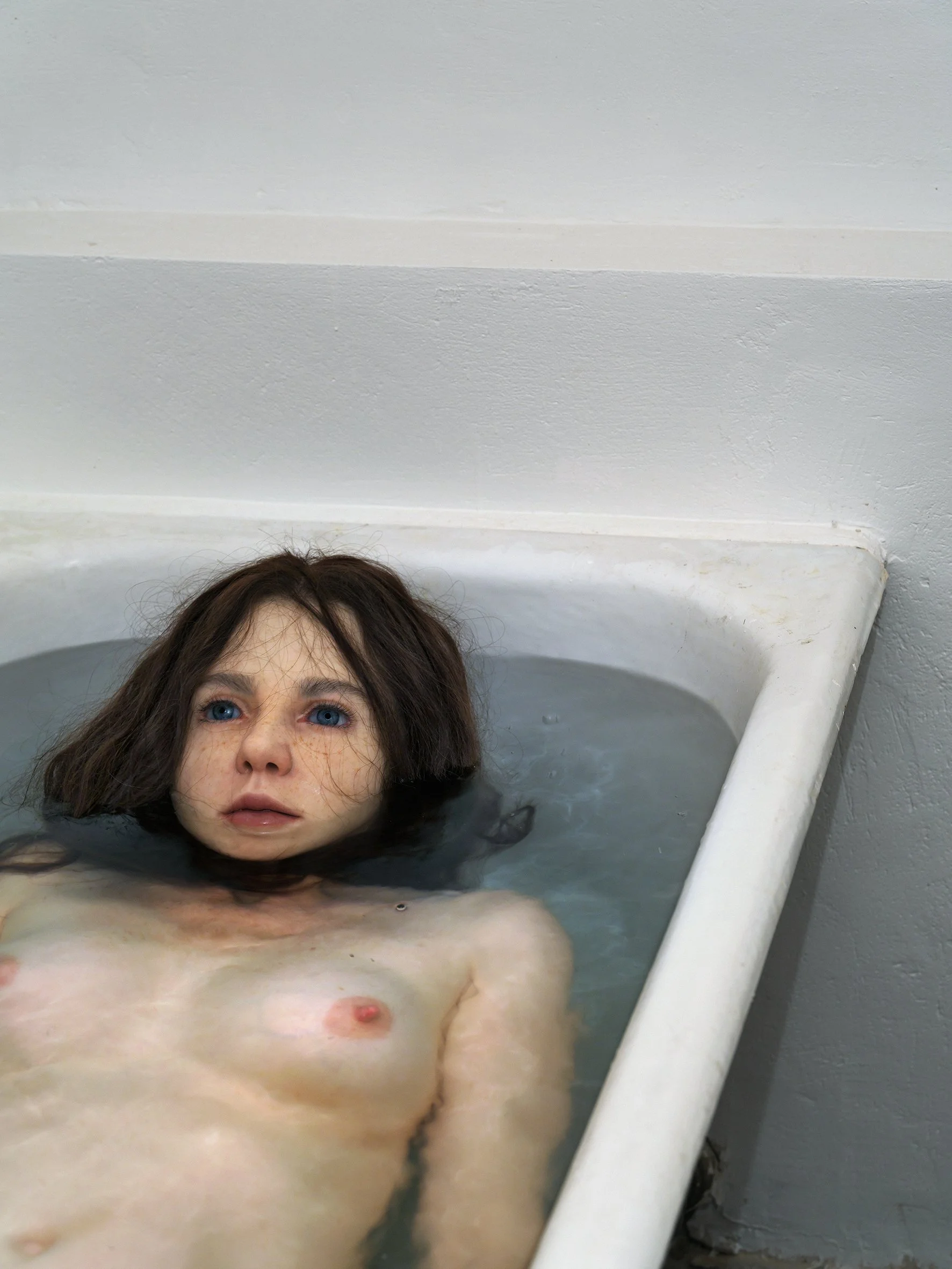  Aneta Grzeszykowska ,
 Daughter #12 , 2025,
pigment ink on cotton paper,
27 1/2 x 20 2/3 inches,
70 x 52.5 cm.
edition of 3 + 2 AP