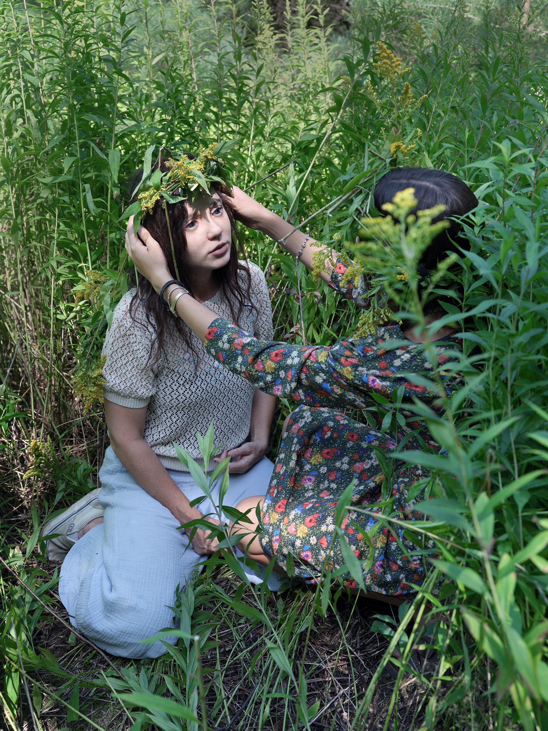  Aneta Grzeszykowska ,
 Daughter #16 , 2025,
pigment ink on cotton paper,
27 1/2 x 20 2/3 inches,
70 x 52.5 cm.
edition of 3 + 2 AP