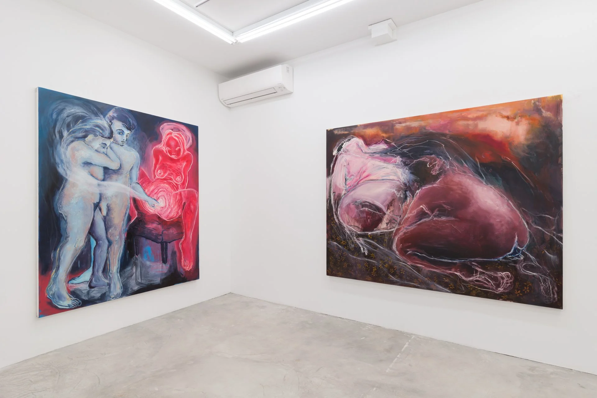 Mercedes Llanos, Juliana Cerqueira Leite, Paulina Stasik, Installation View at Lyles & King, 2022