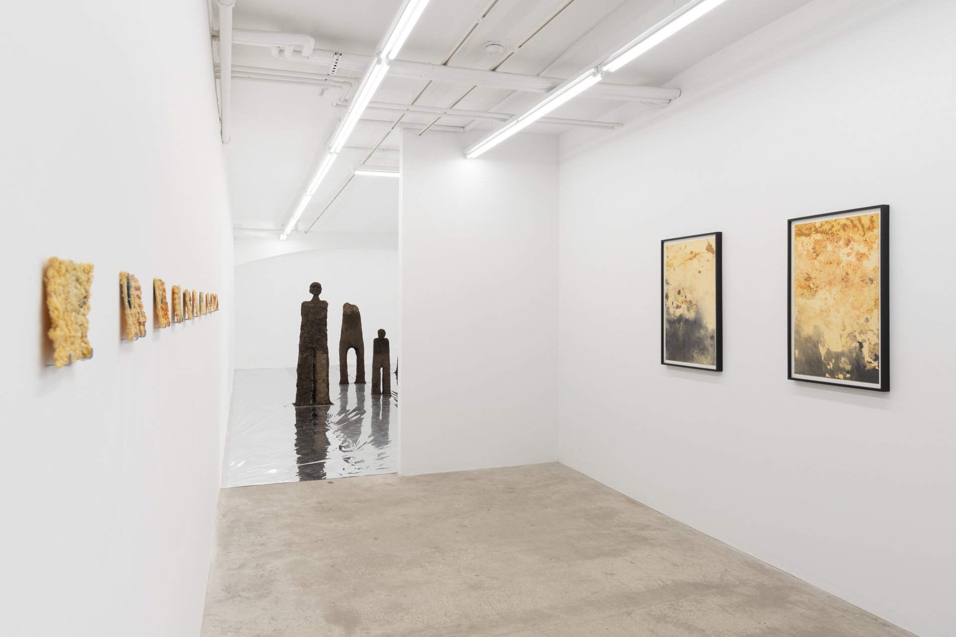 Kiyan Williams,  Un/earthing ,  Installation View at Lyles & King, 2022