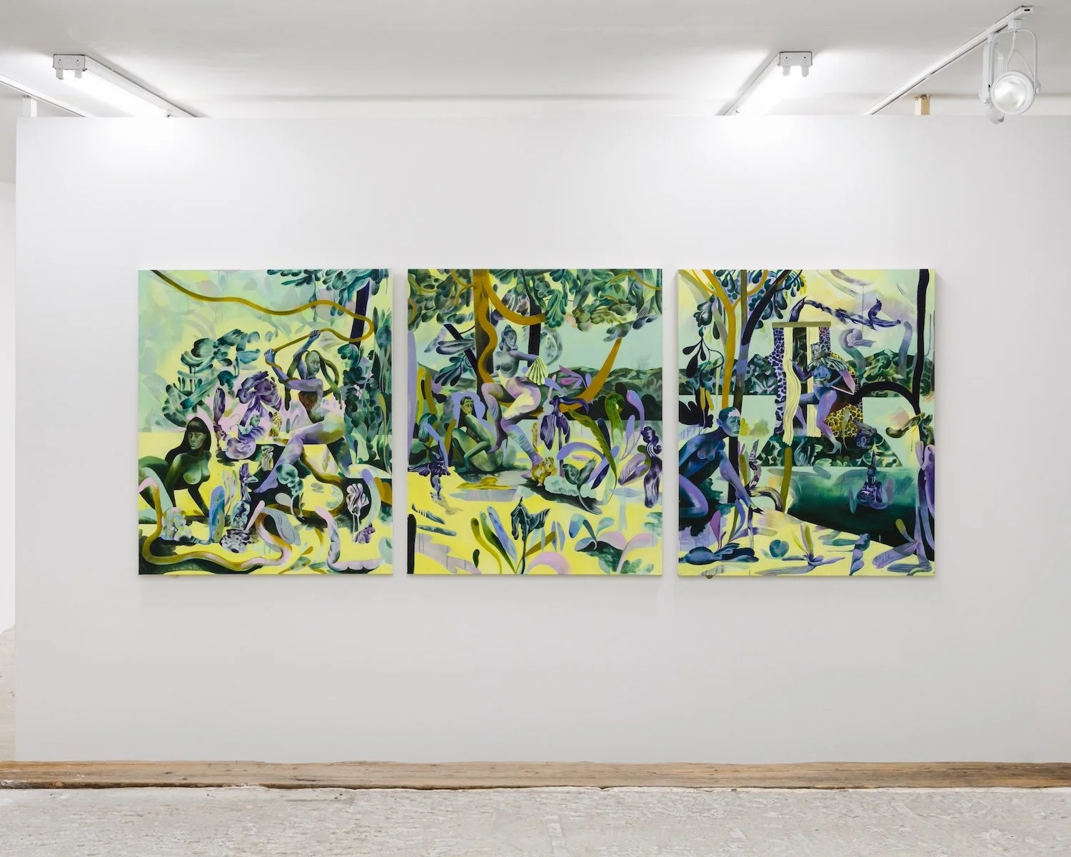 Jessie Makinson & Stuart Lorimer, Installation View at Lyles & King, 2019