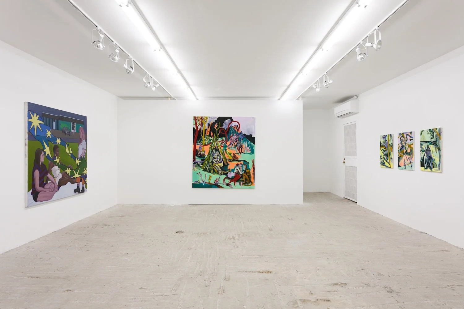 Jessie Makinson & Stuart Lorimer, Installation View at Lyles & King, 2019